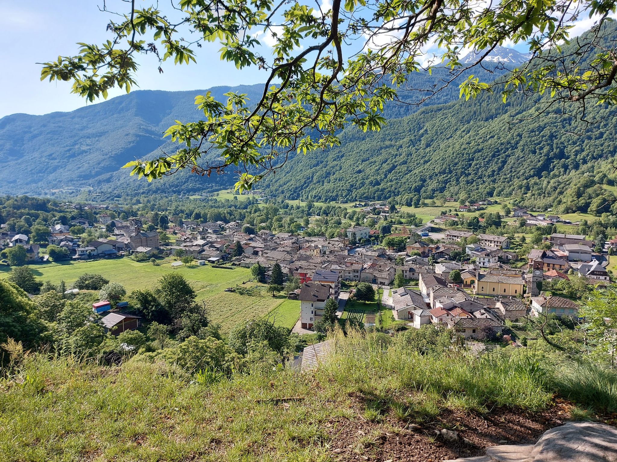 Wunderschöner Aussichtspunkt oberhalb Bobbio Pellice