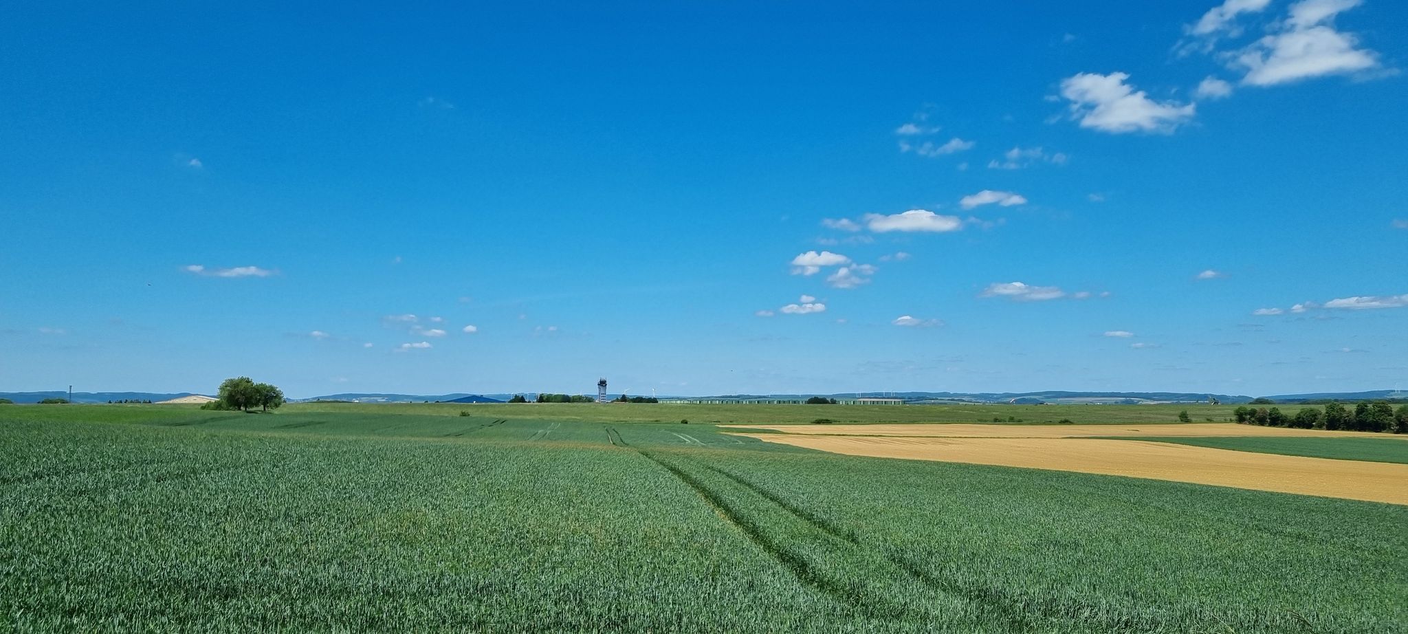 Und wieder der Tower in Sicht