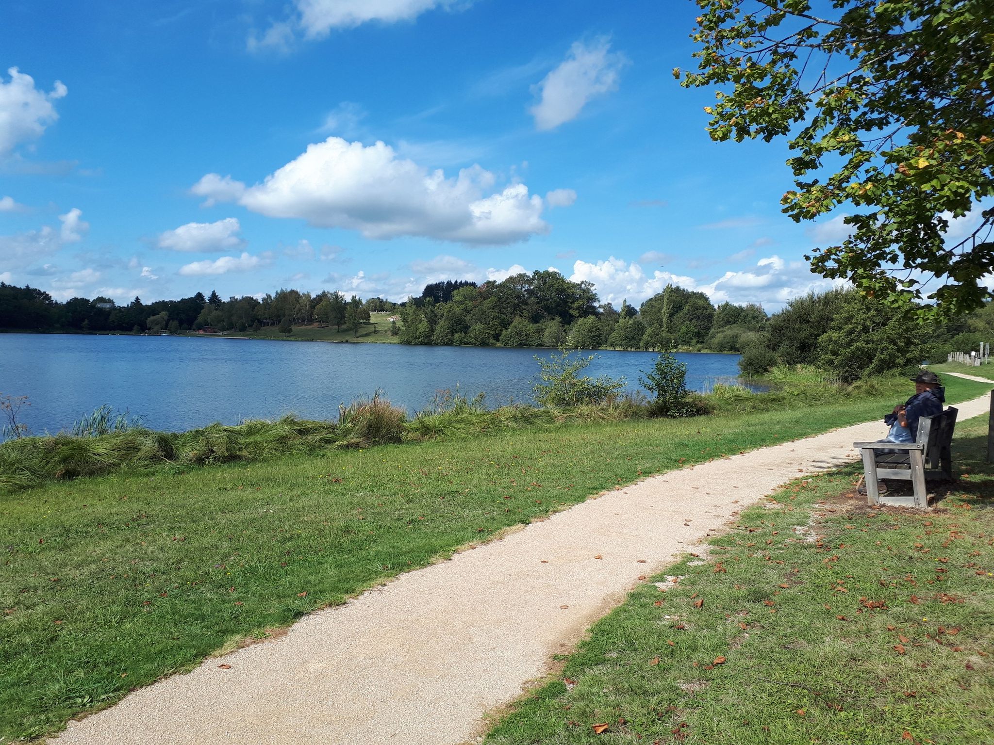 vue sur le lac