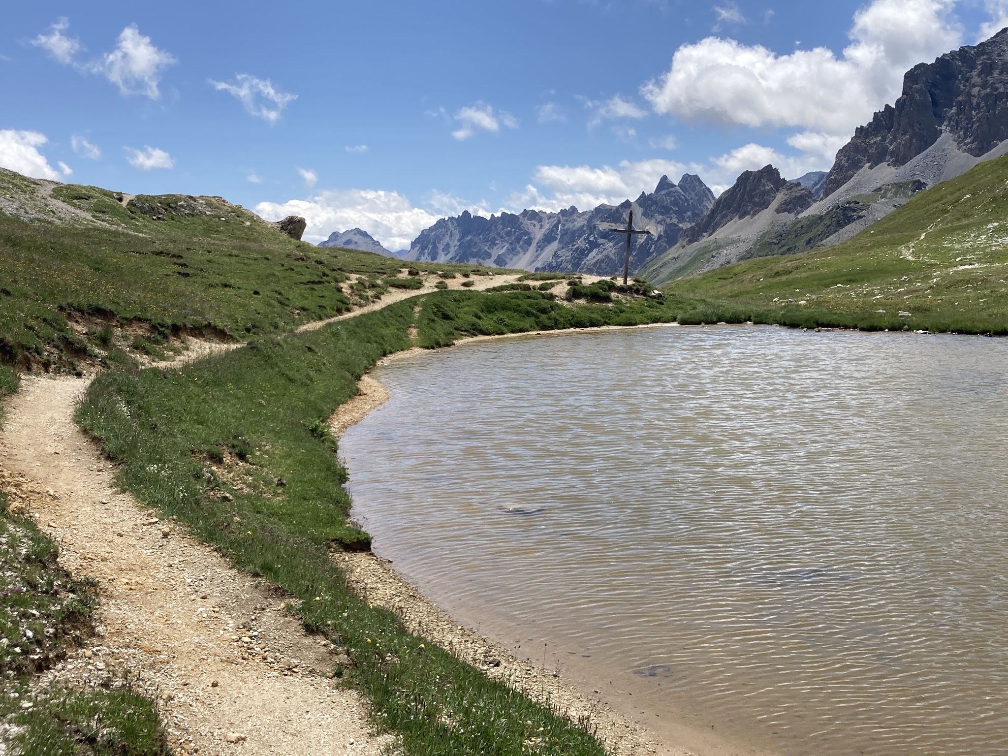 ...Valle Stretta Pass...