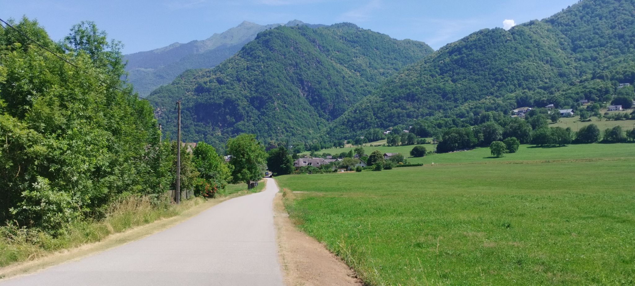 Das Tal der Arc abwärts zur Isere 
