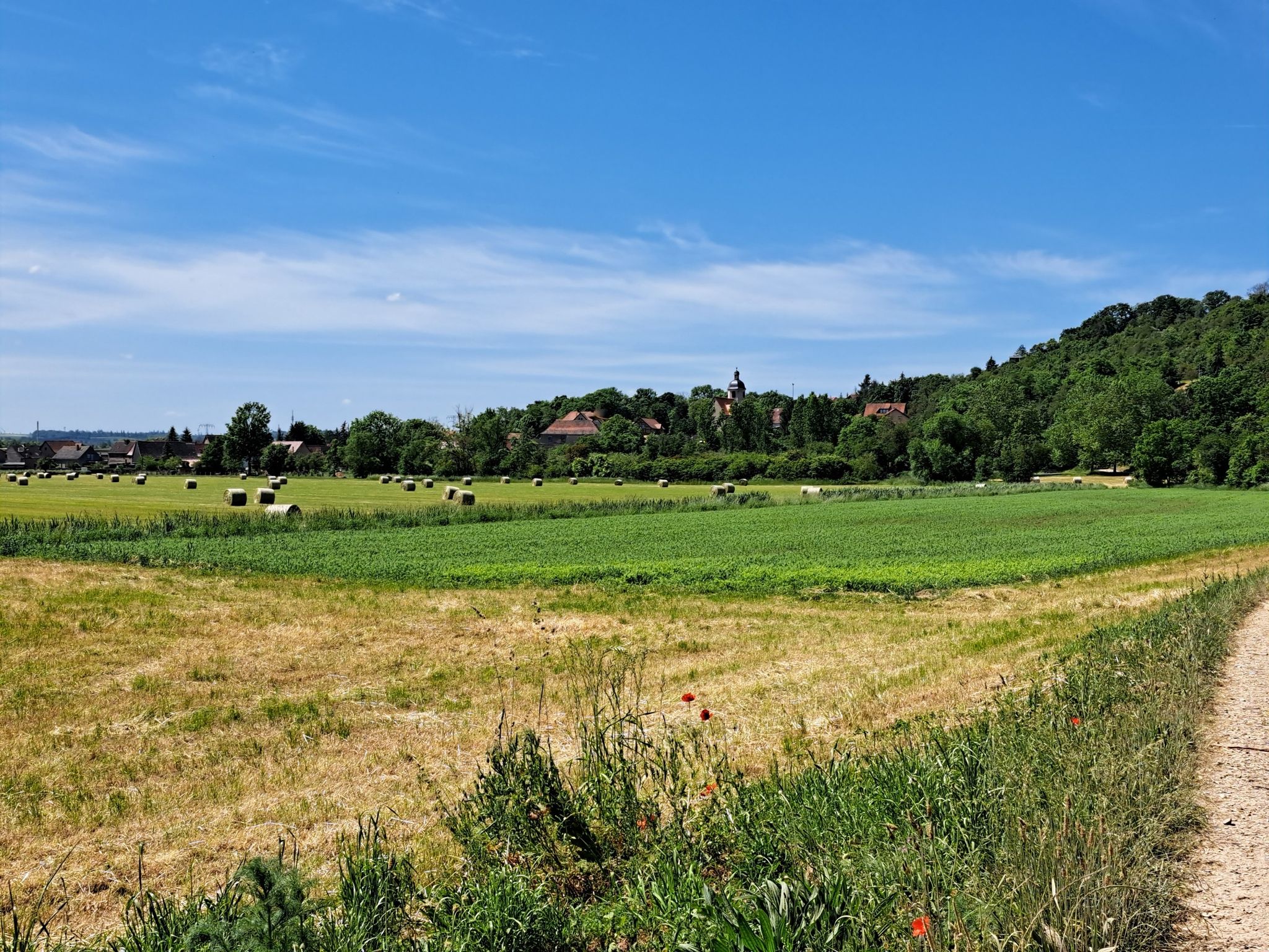 Blick nach Eulau