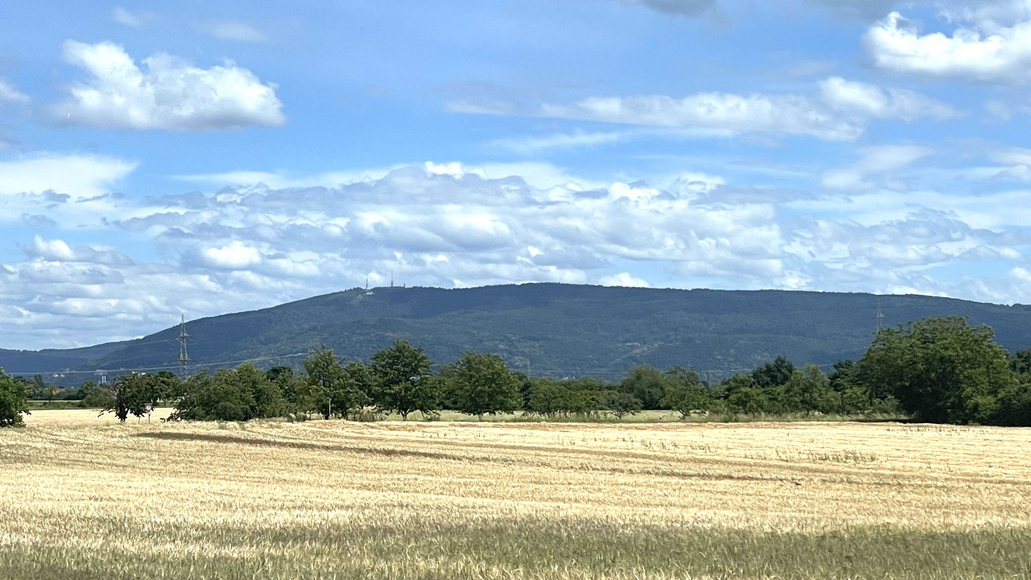 Ein Blick auf den Königstuhl