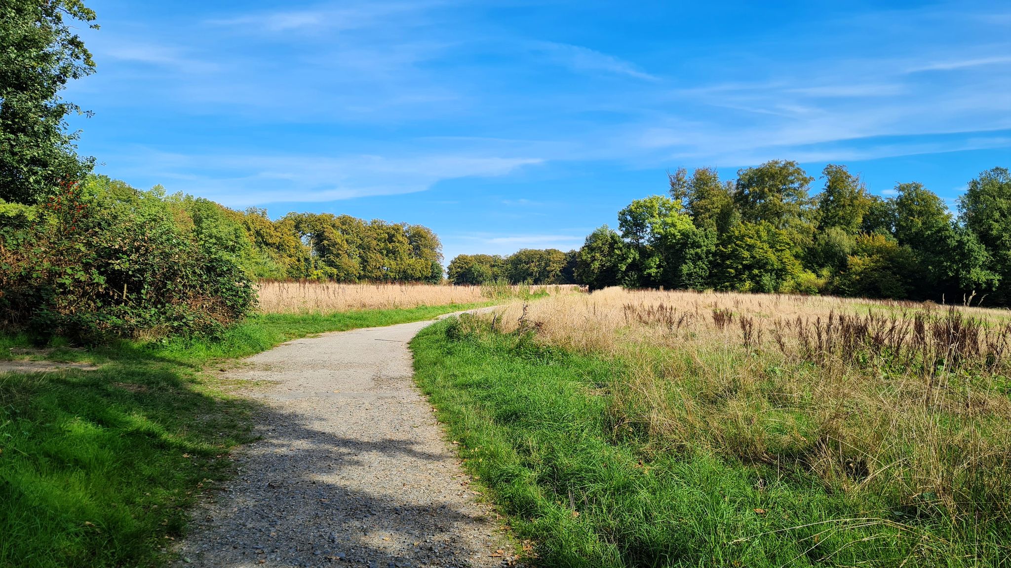 der Römerweg zwischen Erkrath und Düsseldorf