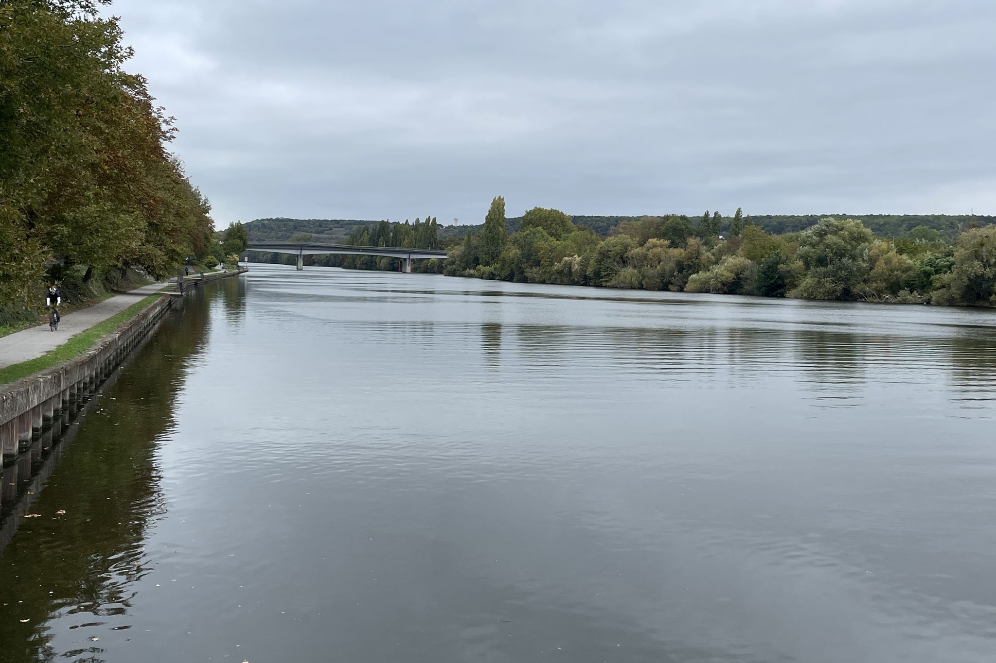 La Seine à Mantes-La-Jolie