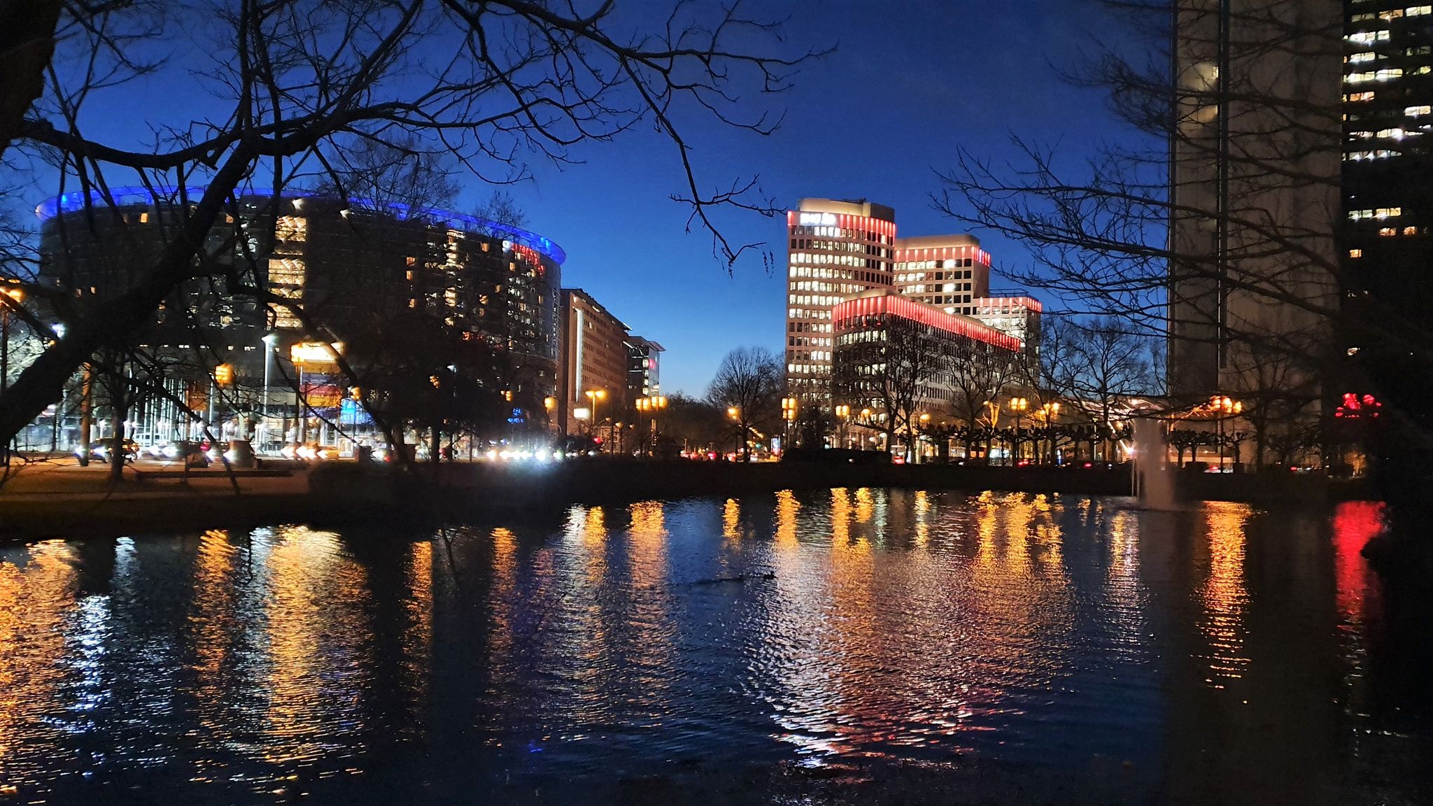 Frankfurt bei Nacht