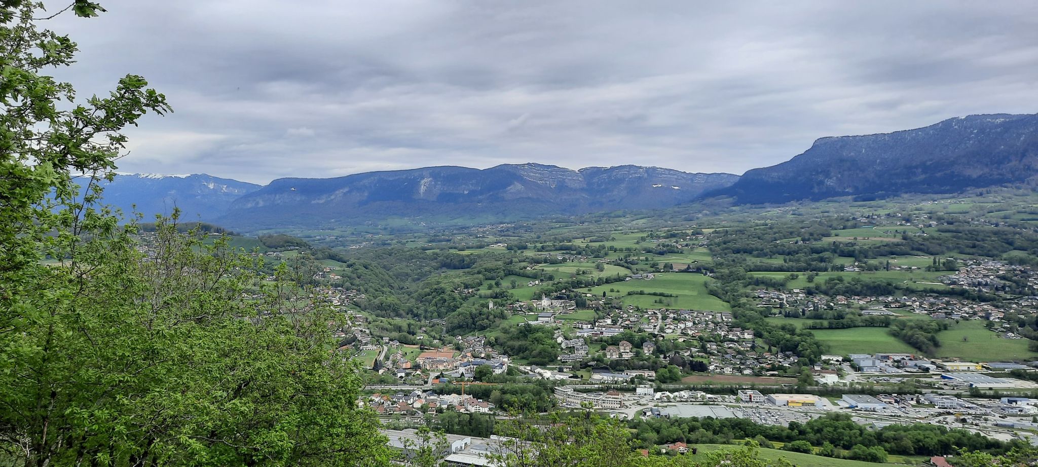 vue côté Revard