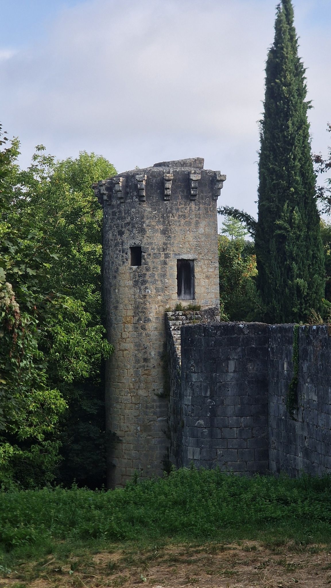 épaisseur des remparts
