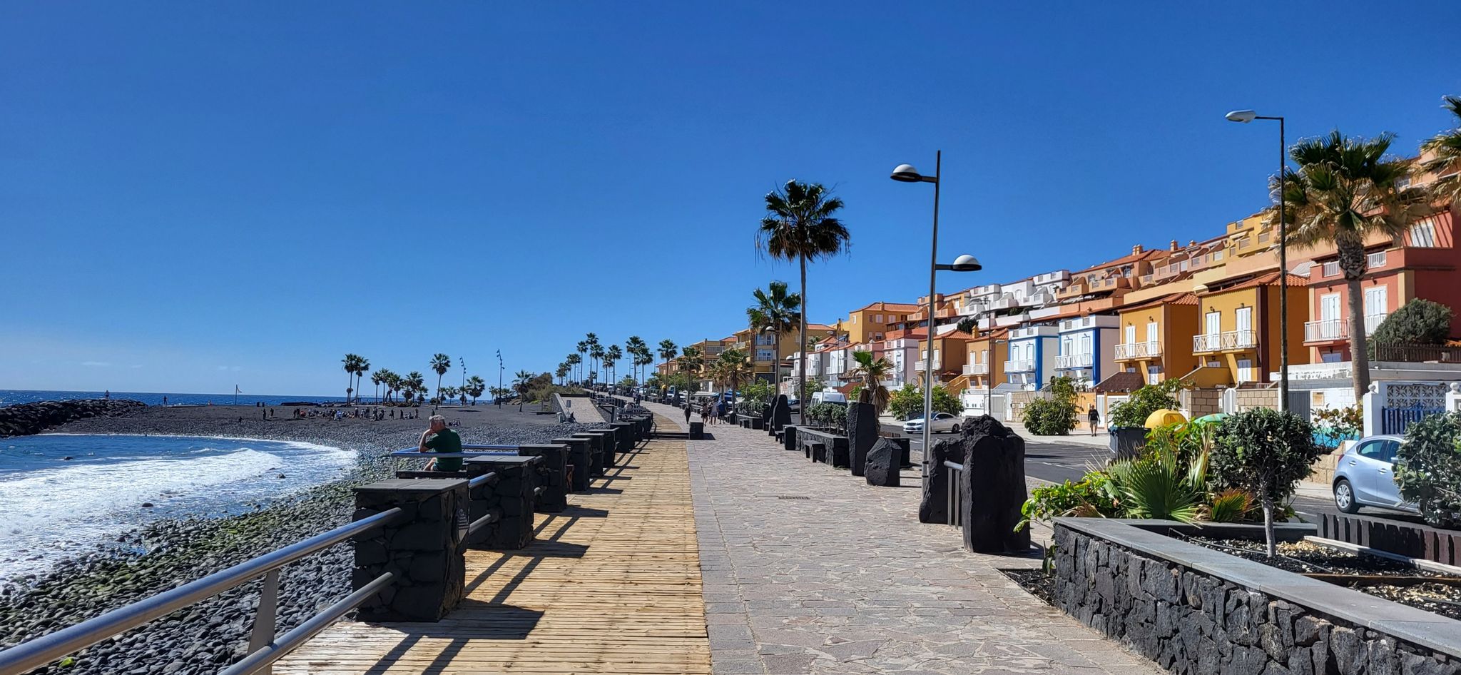 Strandpromenade von Las Calestillas