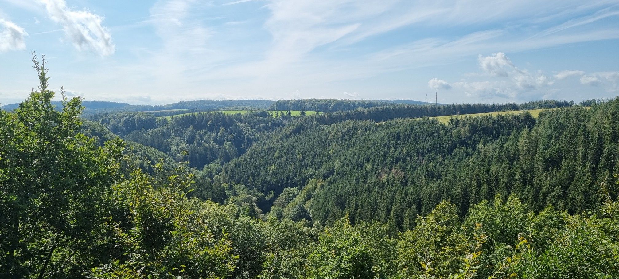 Schöner Weitblick