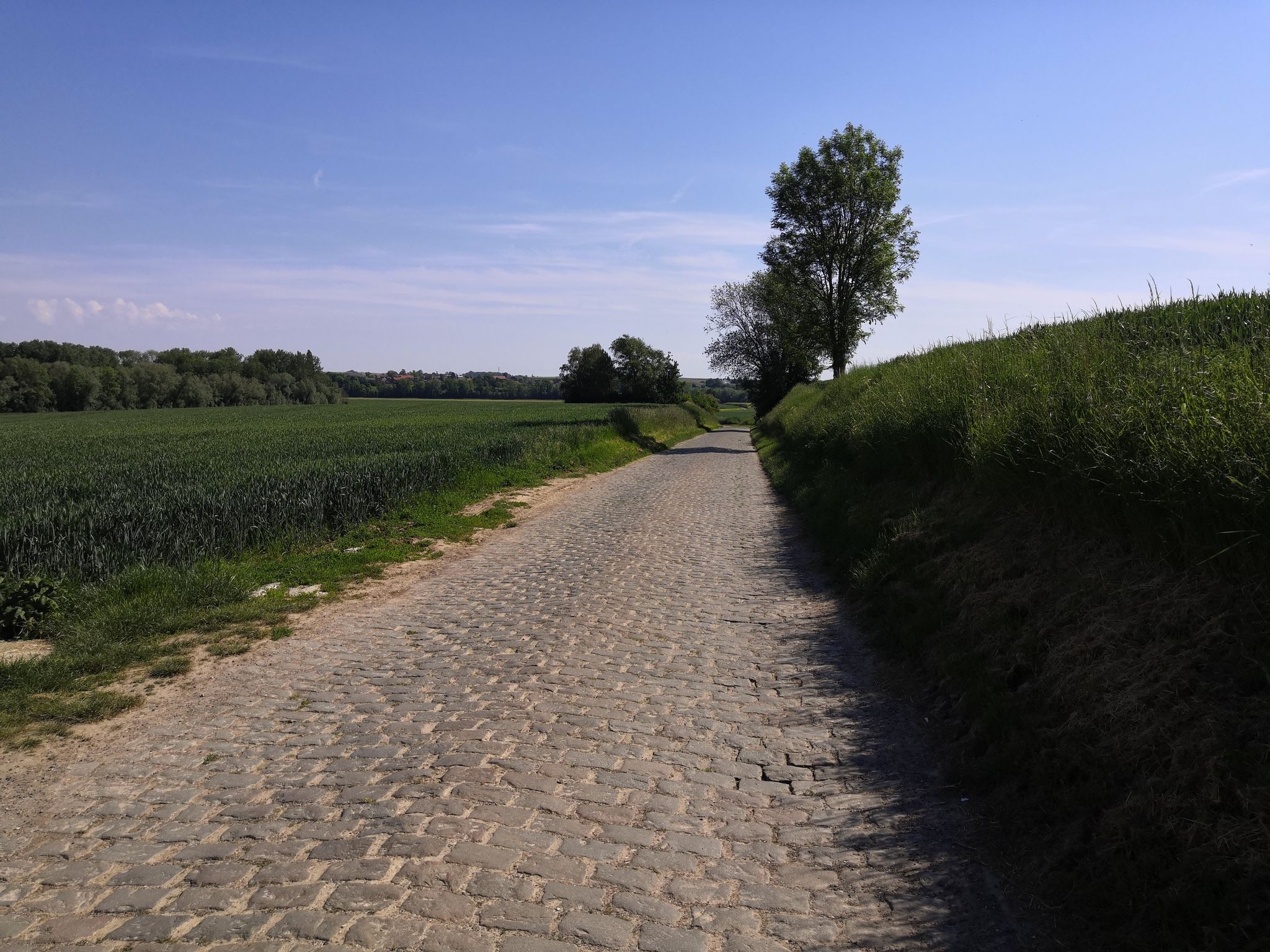 belle petite route de pavés