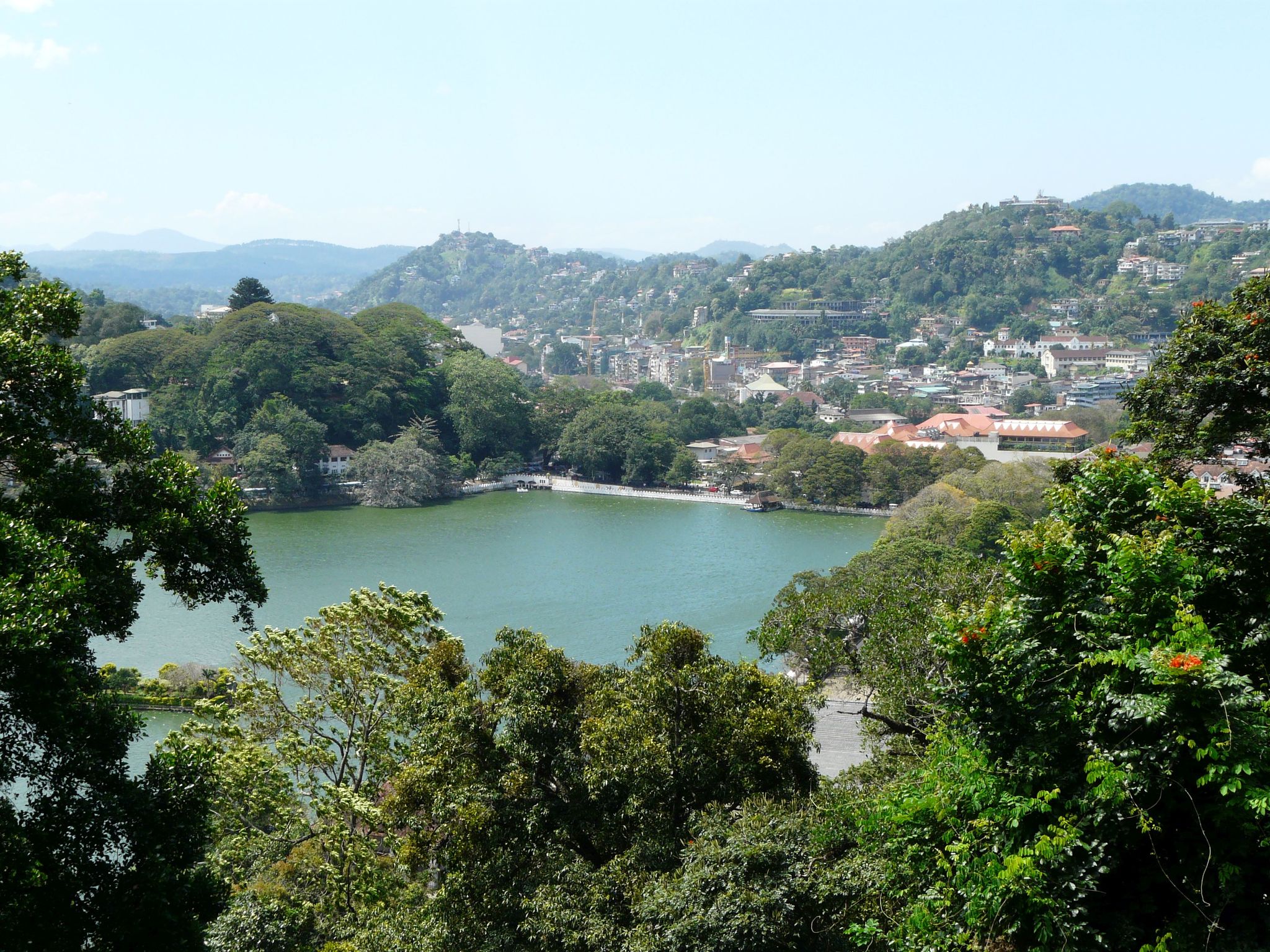 Blick auf Kandy
