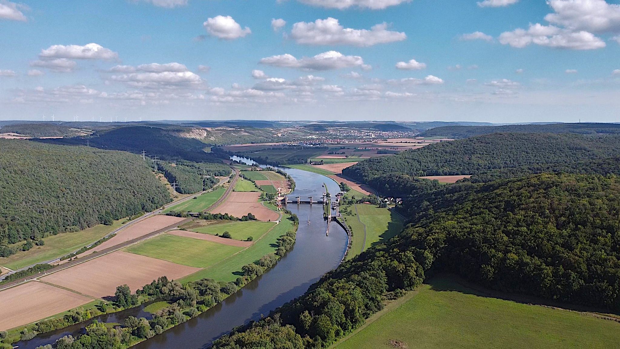 Staustufe Harrbach / Karlstadt