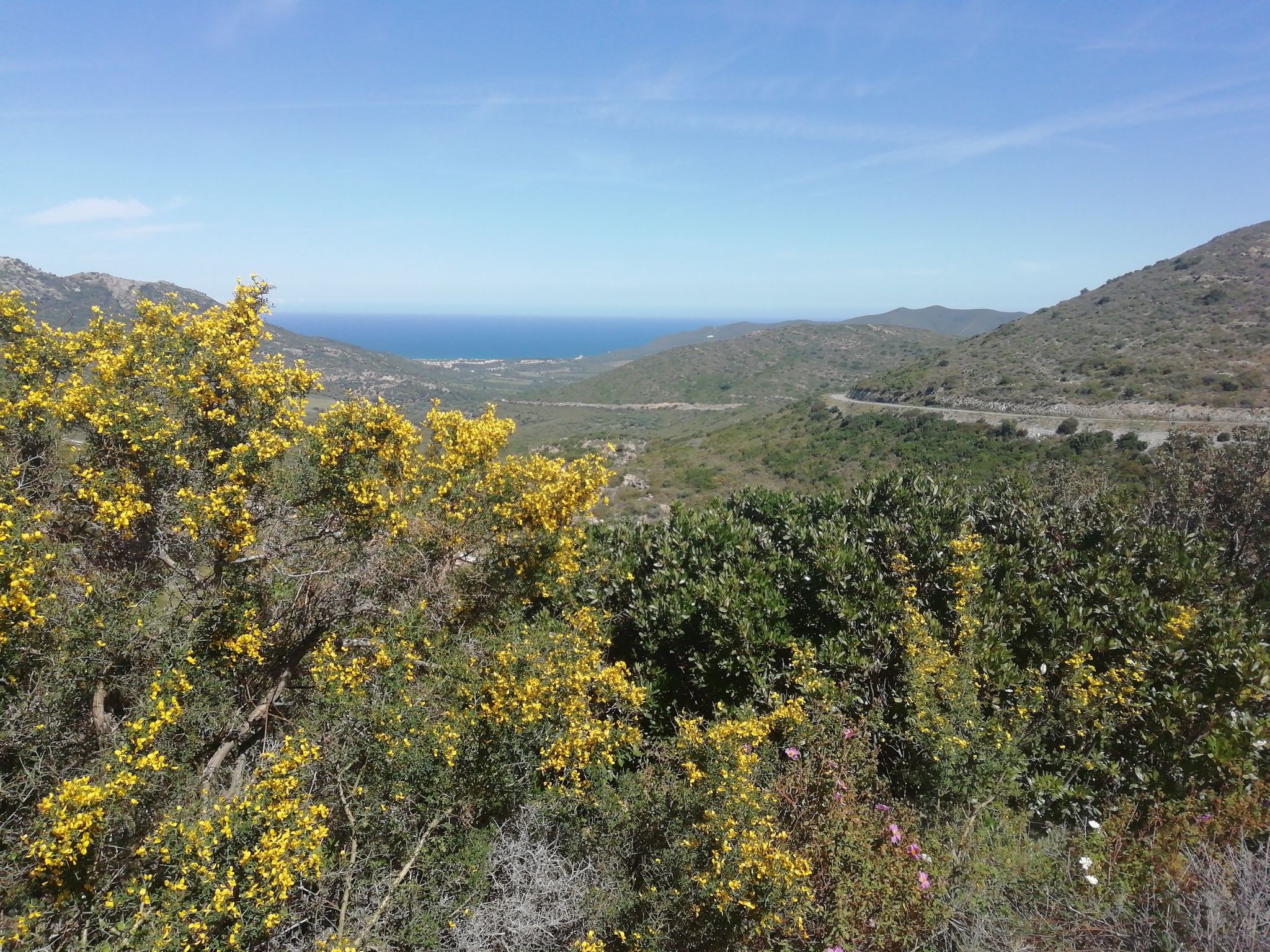 6 km v horách, 320m nm