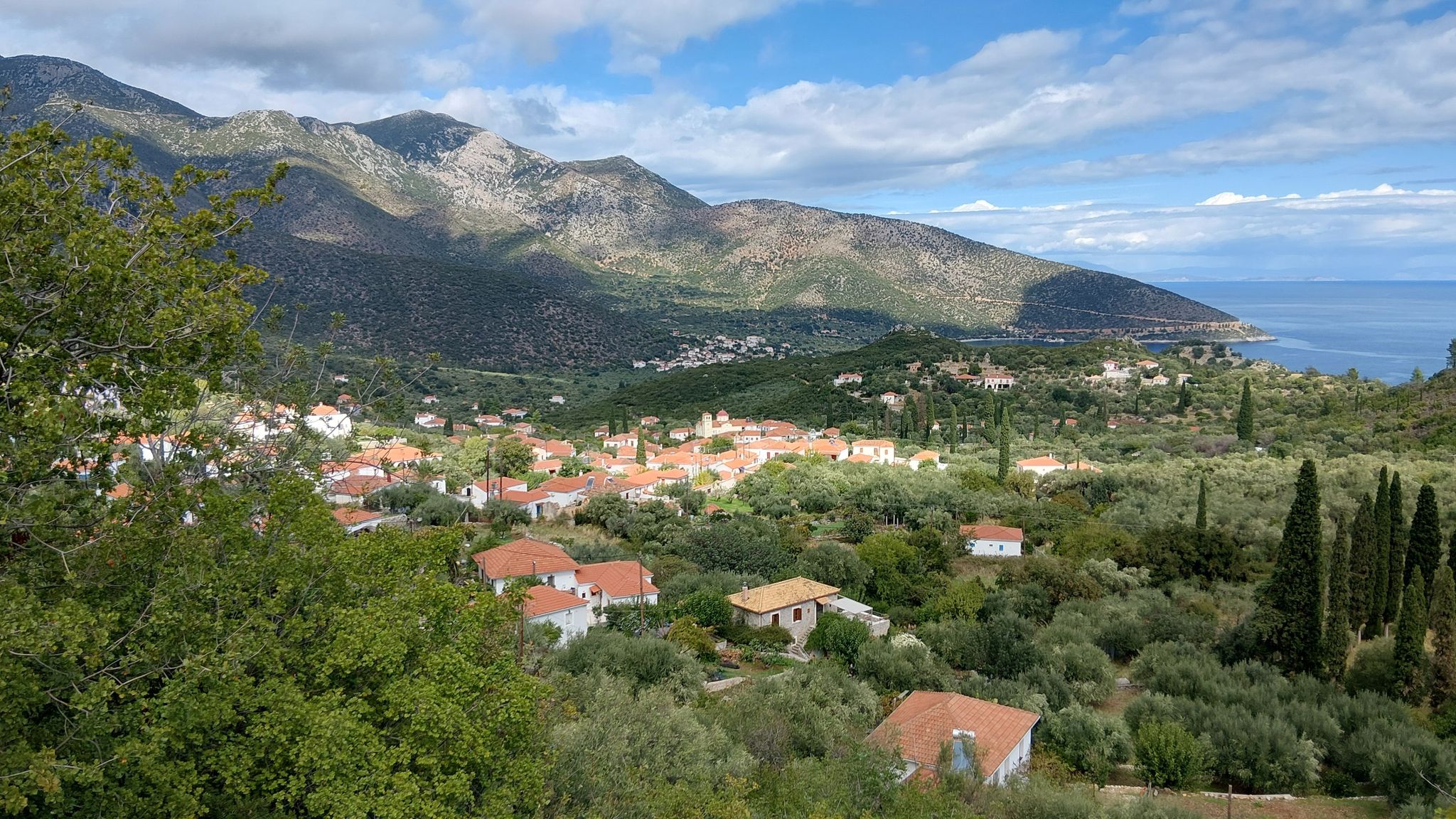 Kyparissi von oben