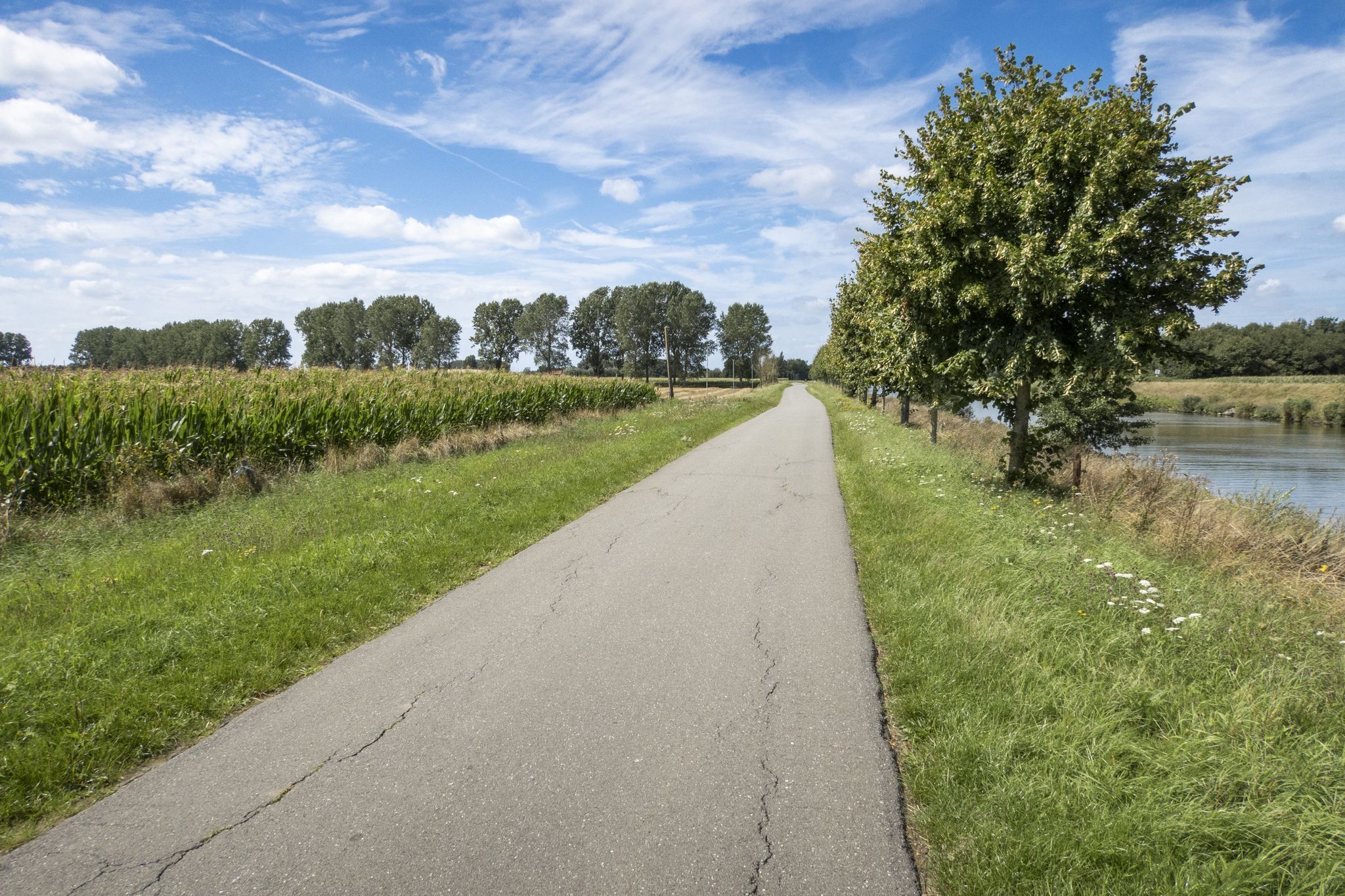 Langs het Kanaal Gent-Brugge