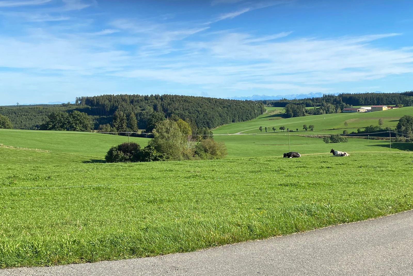 Panoramablick von Hirschbronn