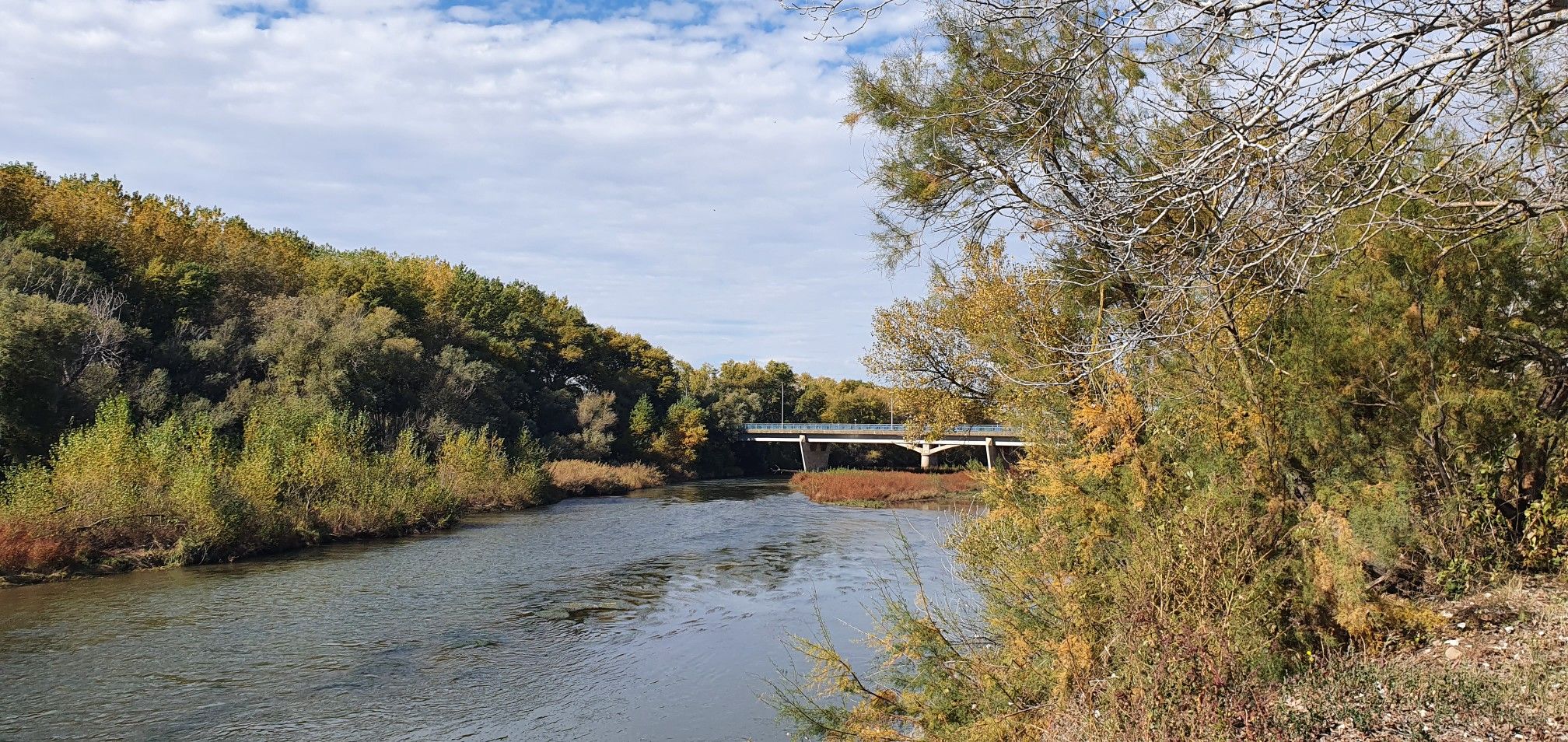 puente nuevo rio Ebro 