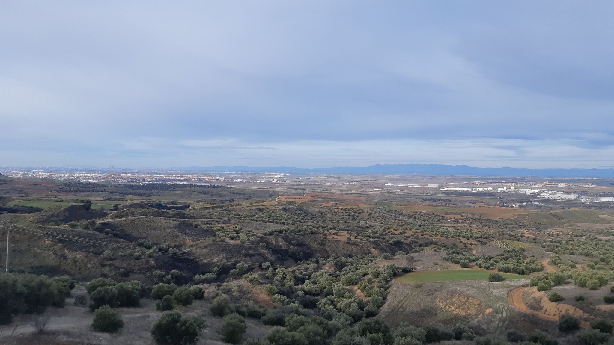 vistas desde Santos de la Humosa