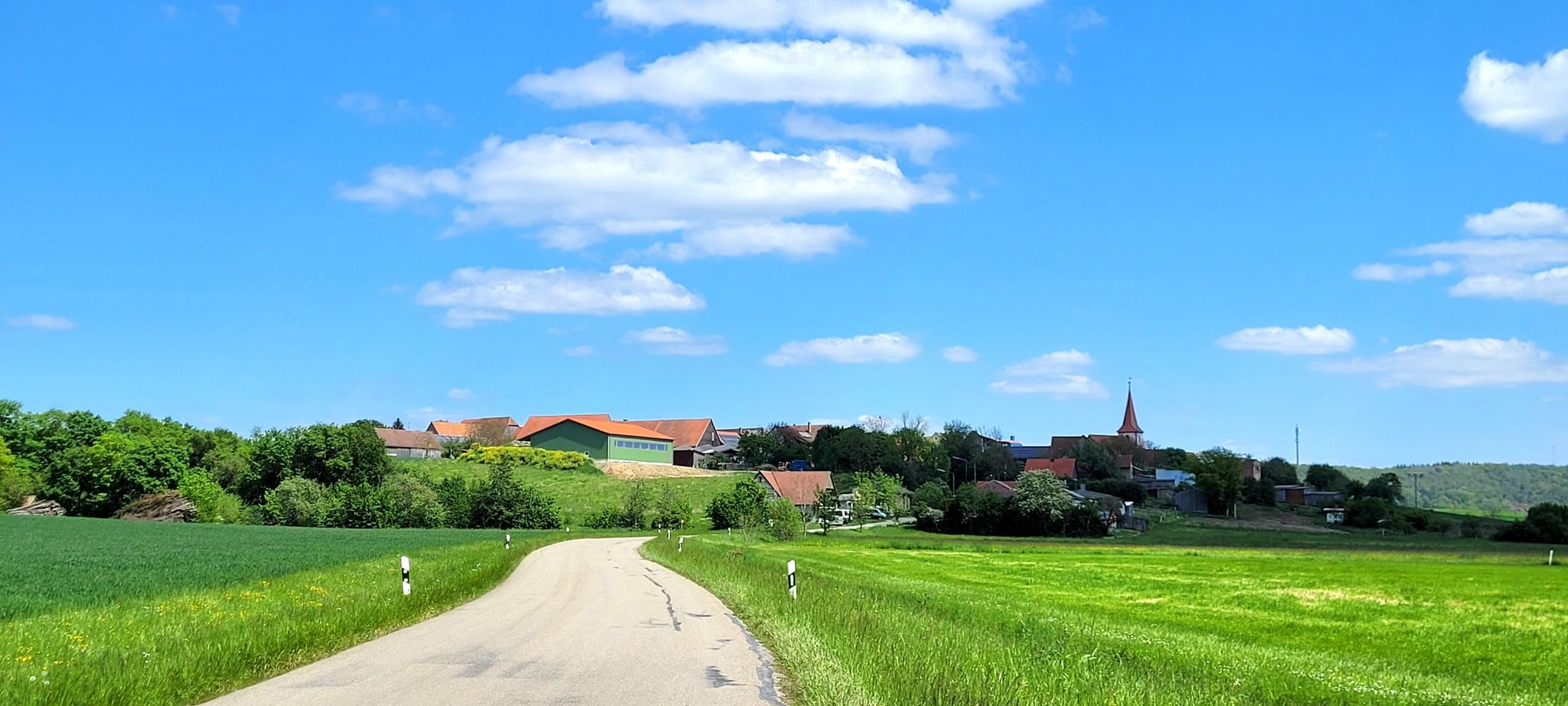 Blick auf Preuntsfelden