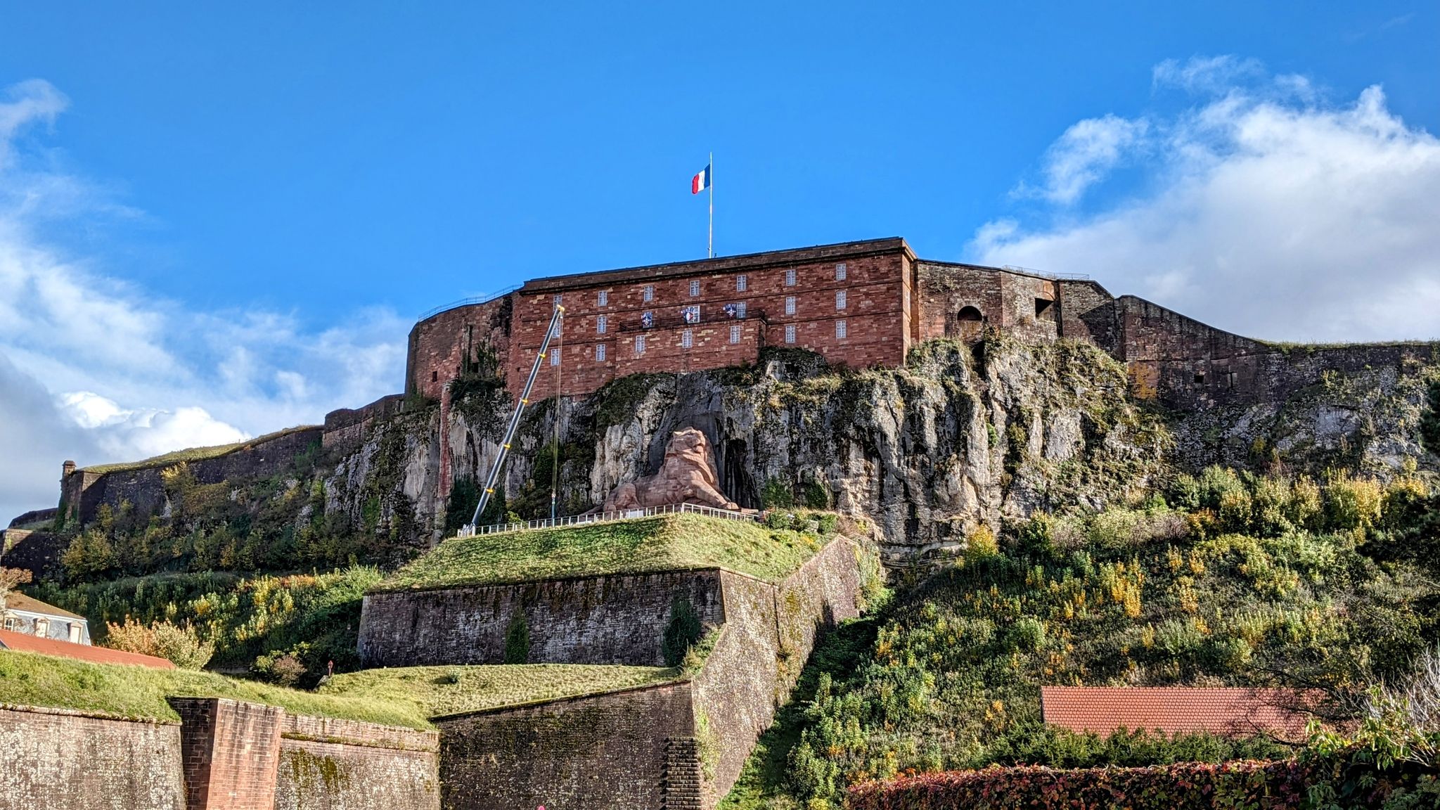 Citadelle 🏰 Belfort - mit dem Löwen 🦁 von Belfort