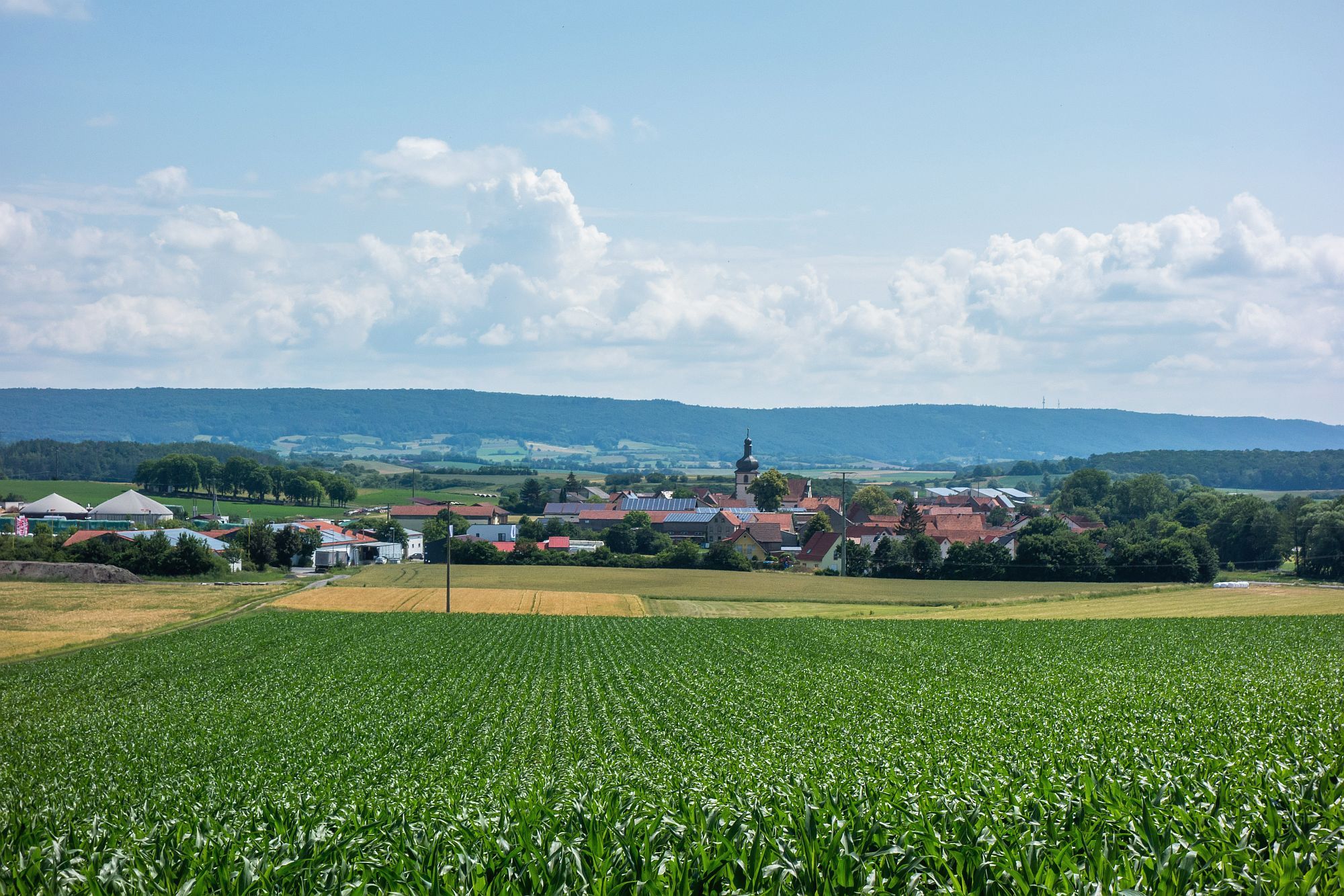 Blick auf Sulzdorf