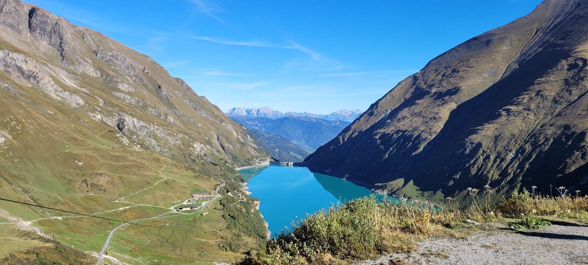 Mit dem Bus weiter zum Mooserboden Stausee