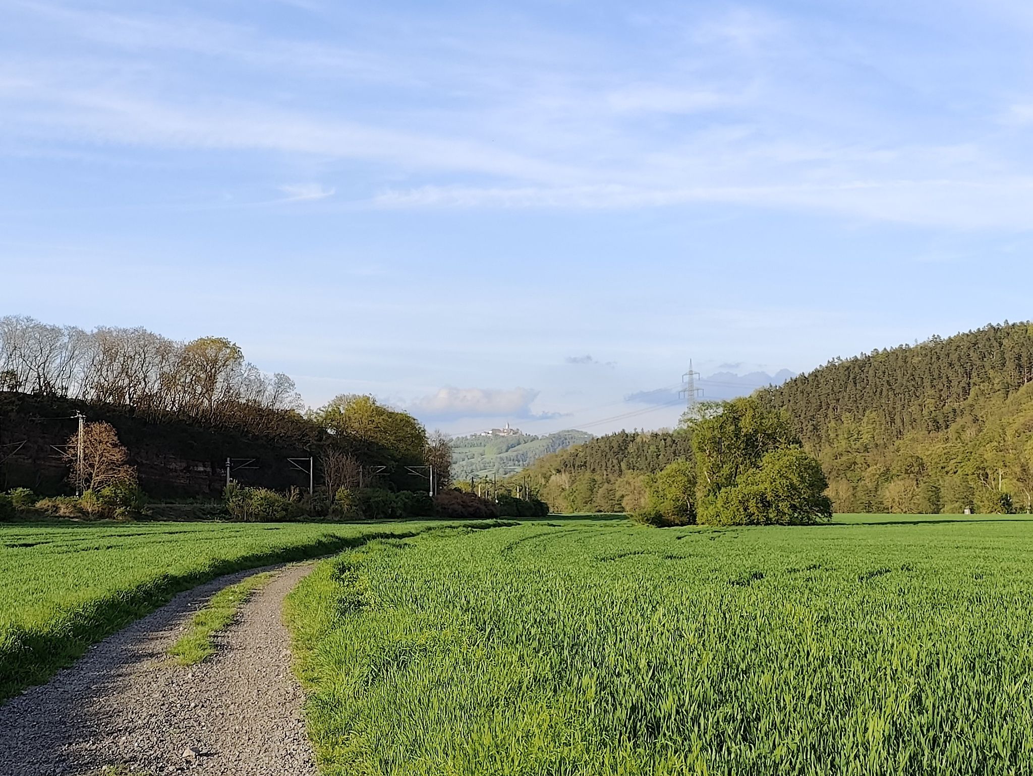 Sicht zur Leuchtenburg