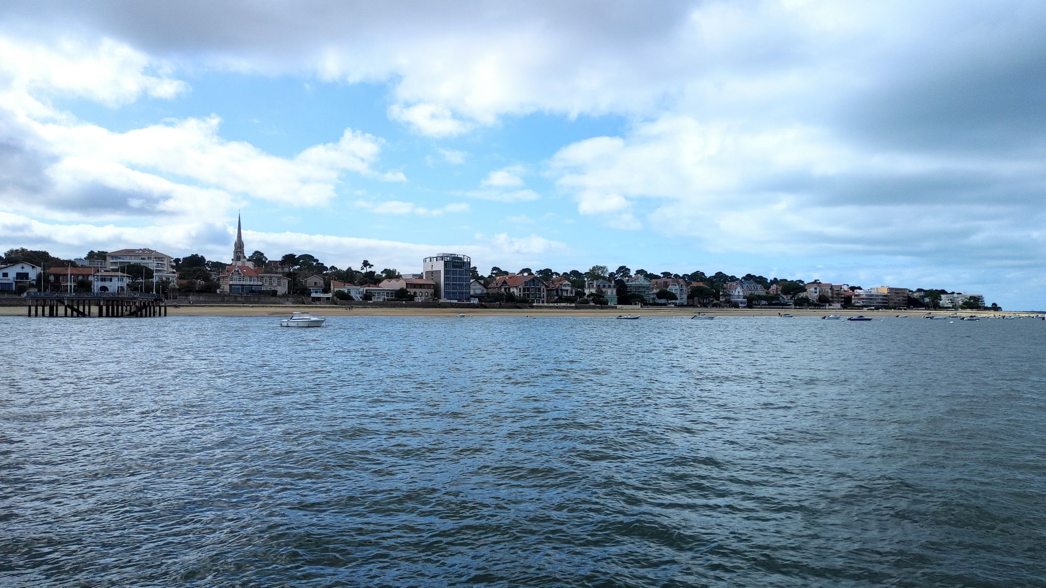 Arcachon en vue.