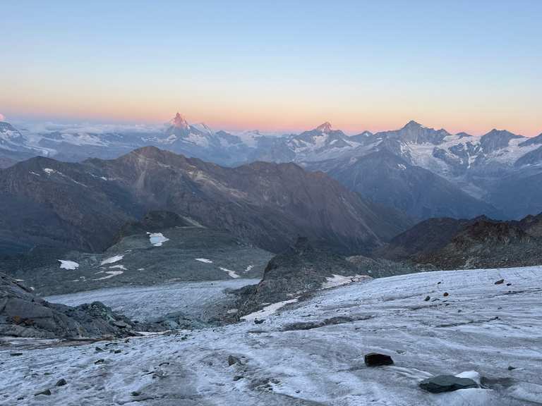 Hochtour zum Alphubel (4.206m) 🇨🇭 | Bergtour | Komoot