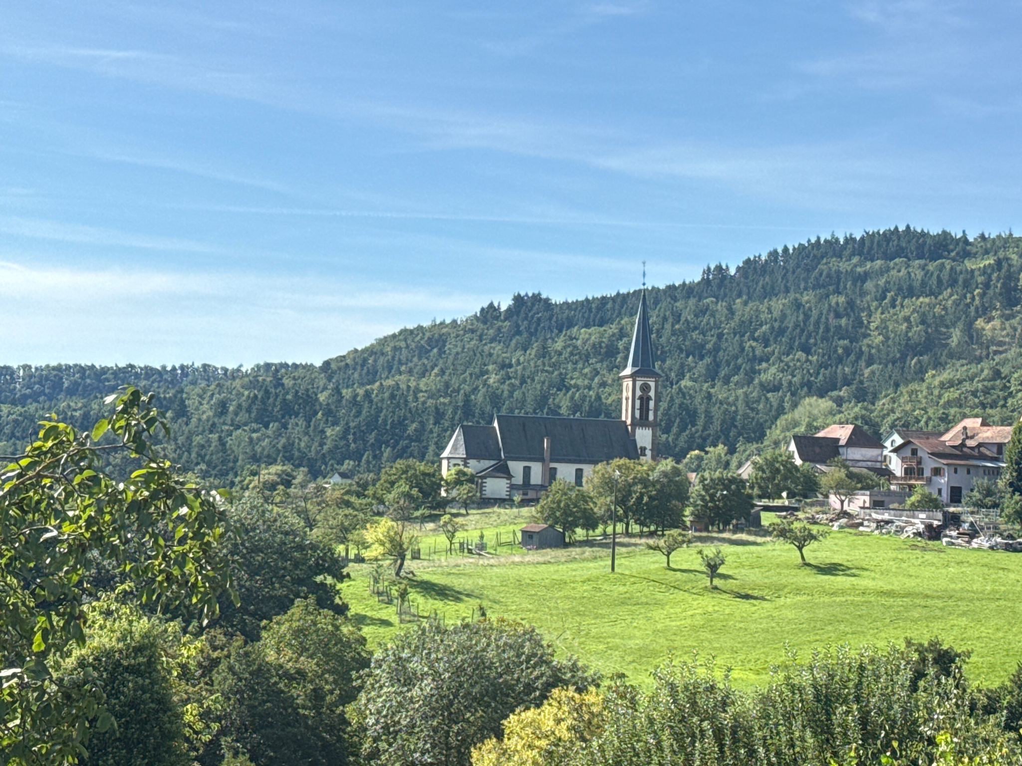 Blick auf Thannenkirch