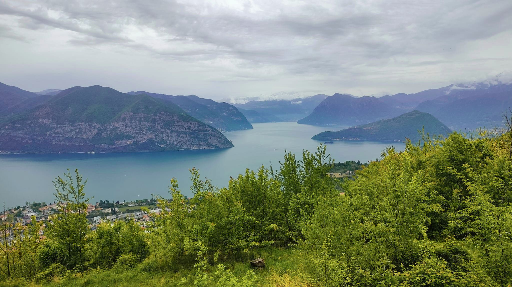 Il Sebino dalla Casetta Montelago