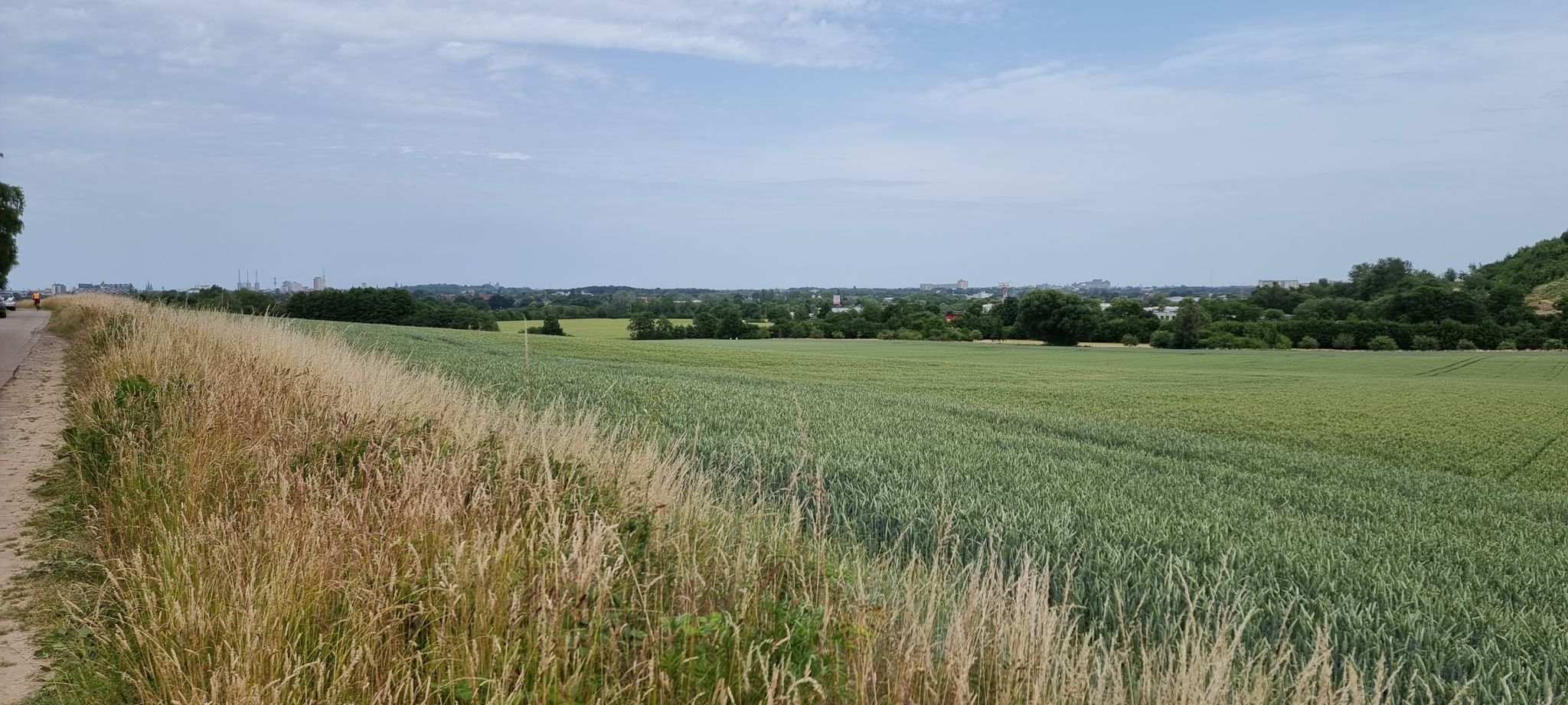 Benther Berg, Blick nach Badenstedt