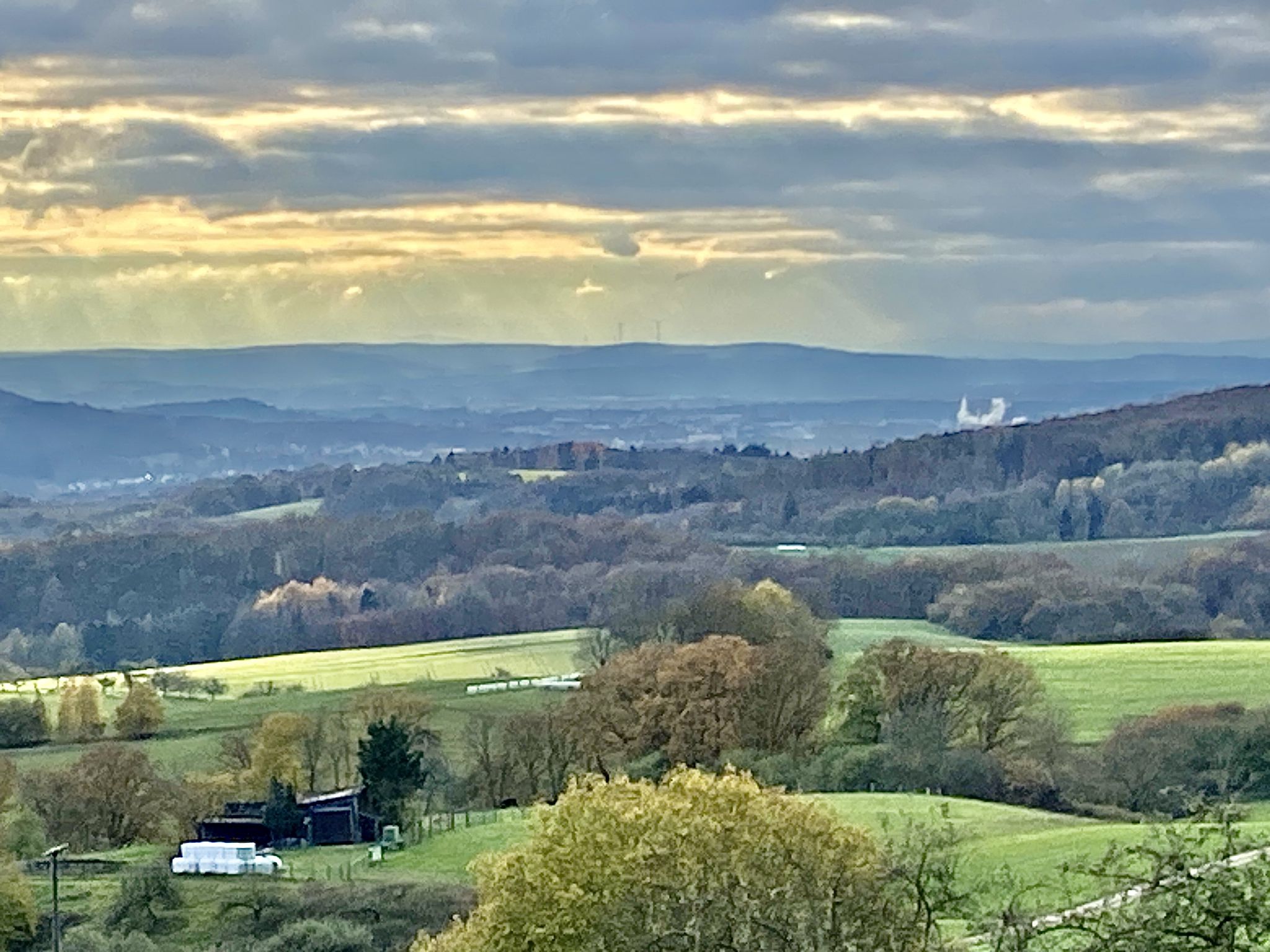 Klarer Blick bis zu den Odenwälder Windmühlen 👀