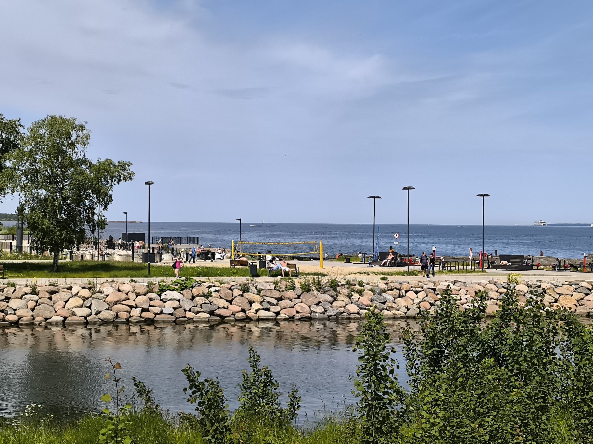 kleiner Stadtstrand