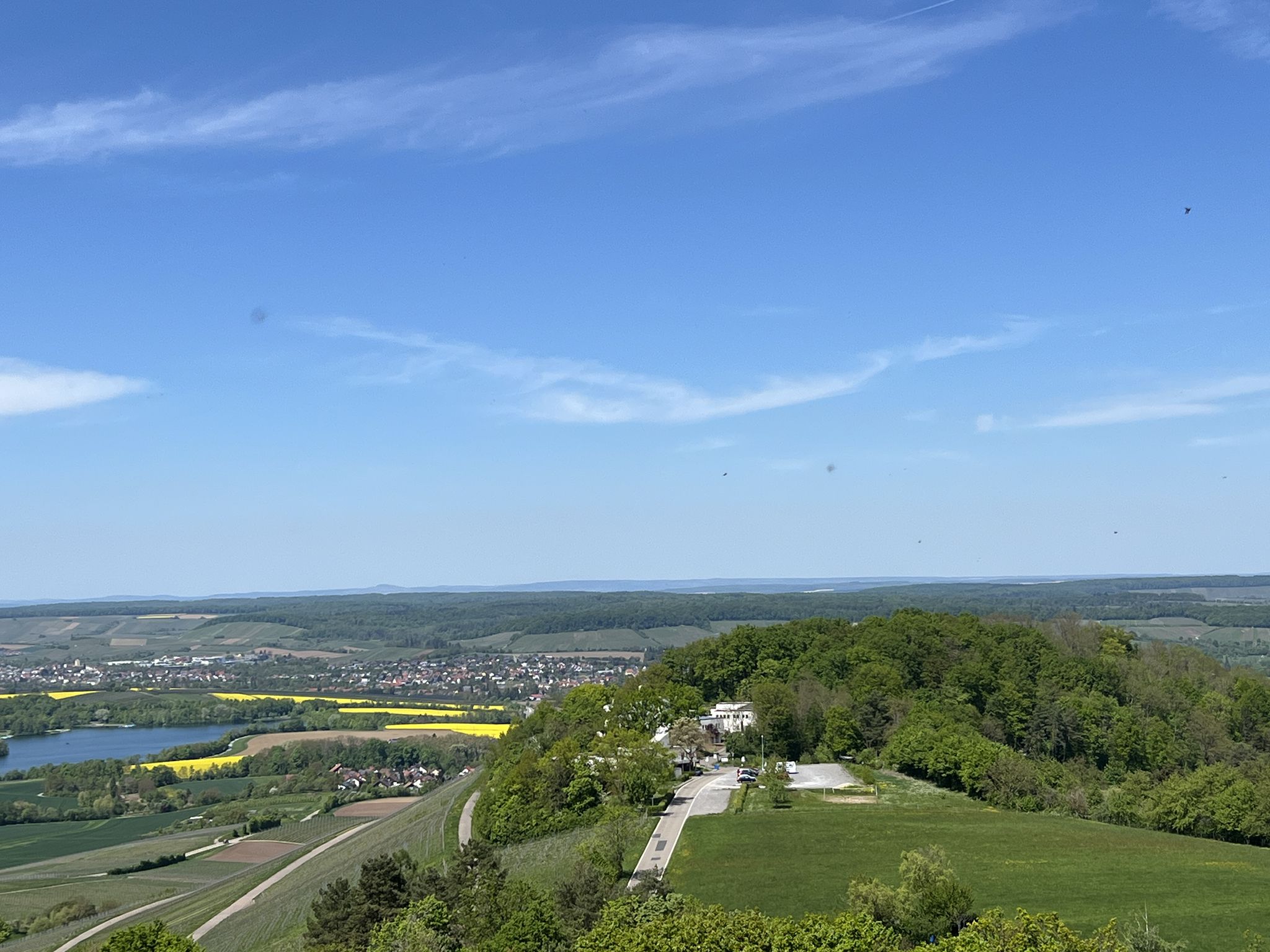 Blick auf die Evangelische Tagungsstätte Löwenstein
