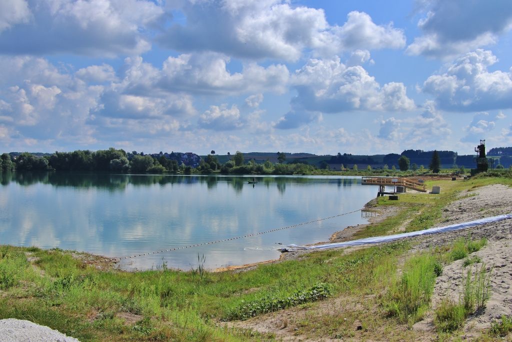 Der Kaiserweiher bei Bronnen