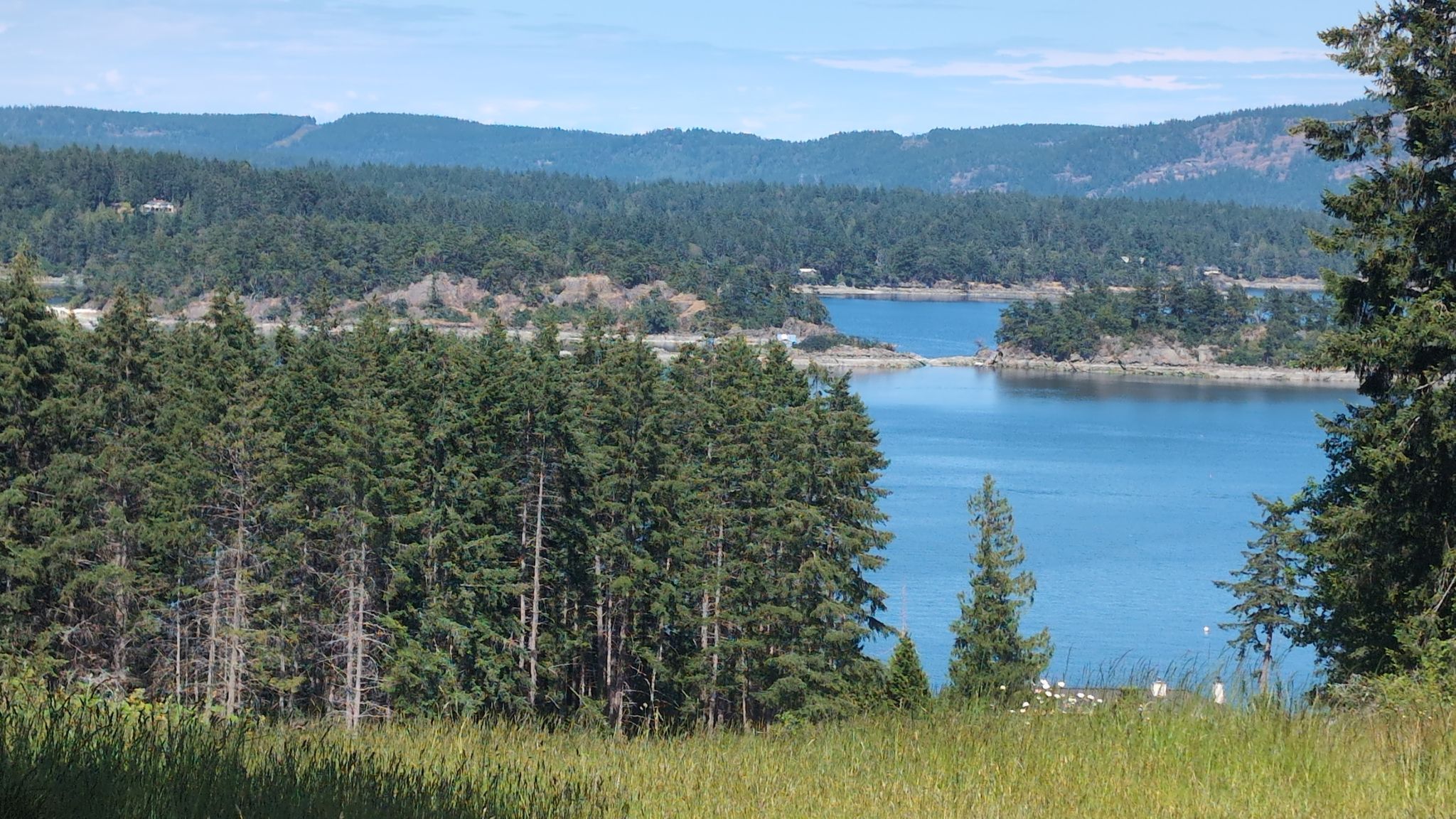 view of Gulf islands
