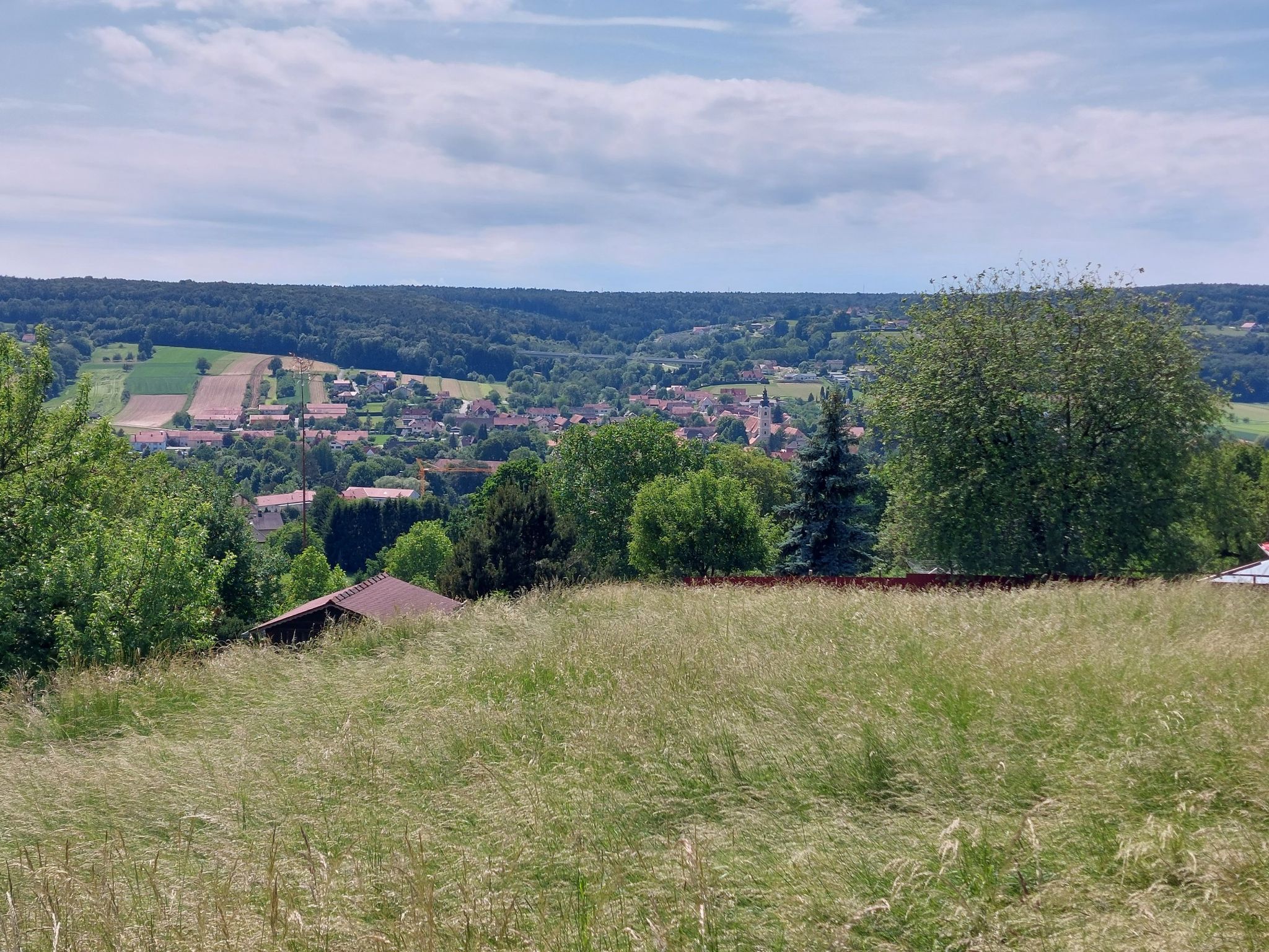 Ausblick auf Bad Waltersdorf