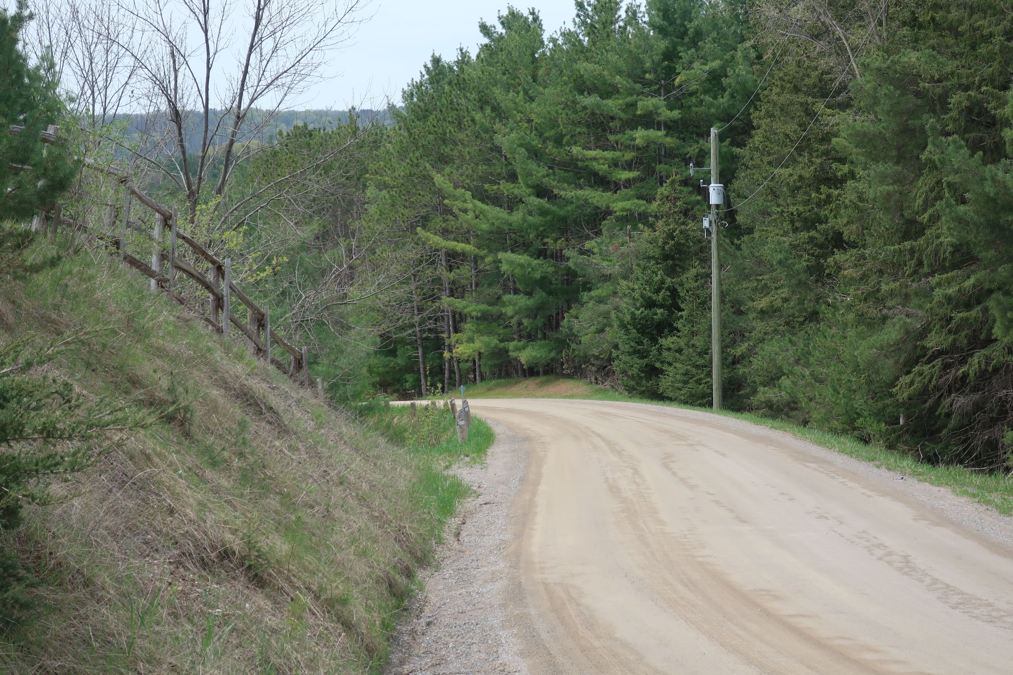 A bit steep hill