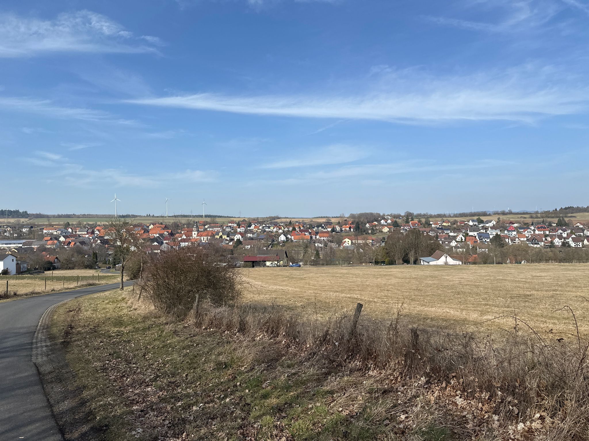 Blick über Frischborn