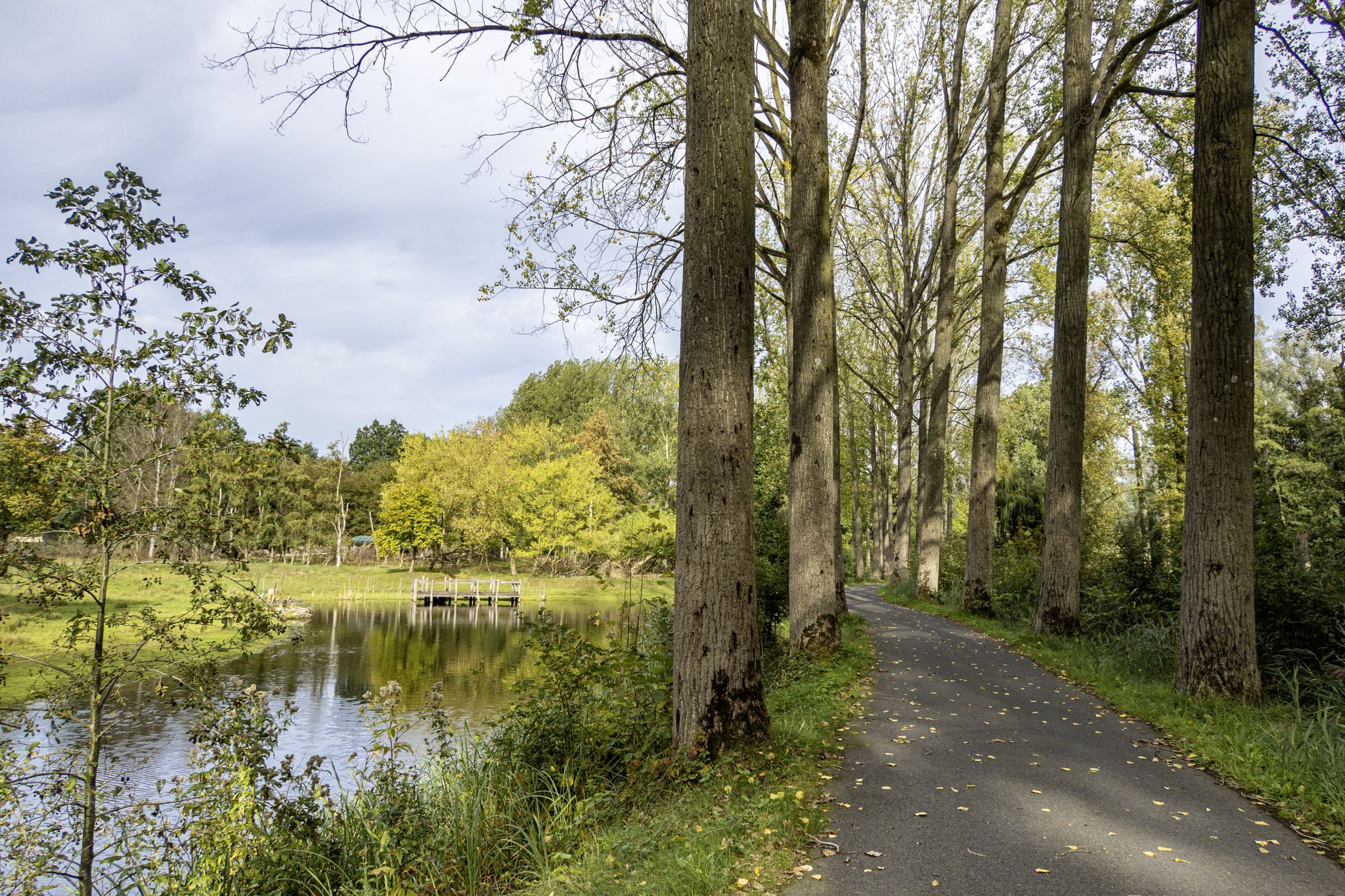 Langs de Zuidlede door Puyenbroeck