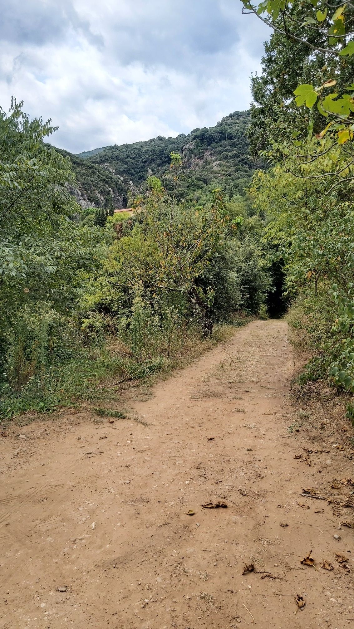 Start asphaltloser Wanderweg