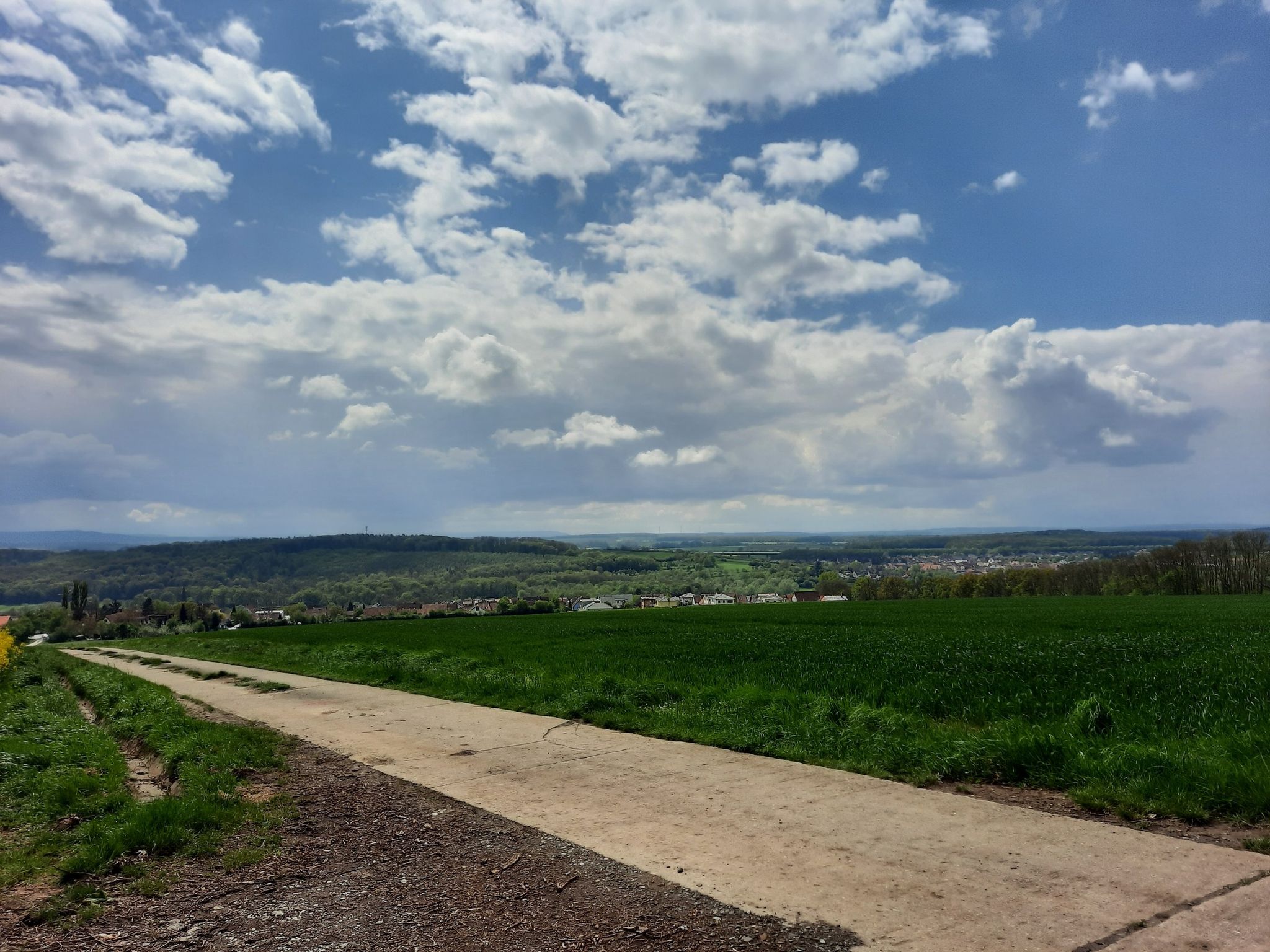 Wanderweg Richtung Ottendorf
