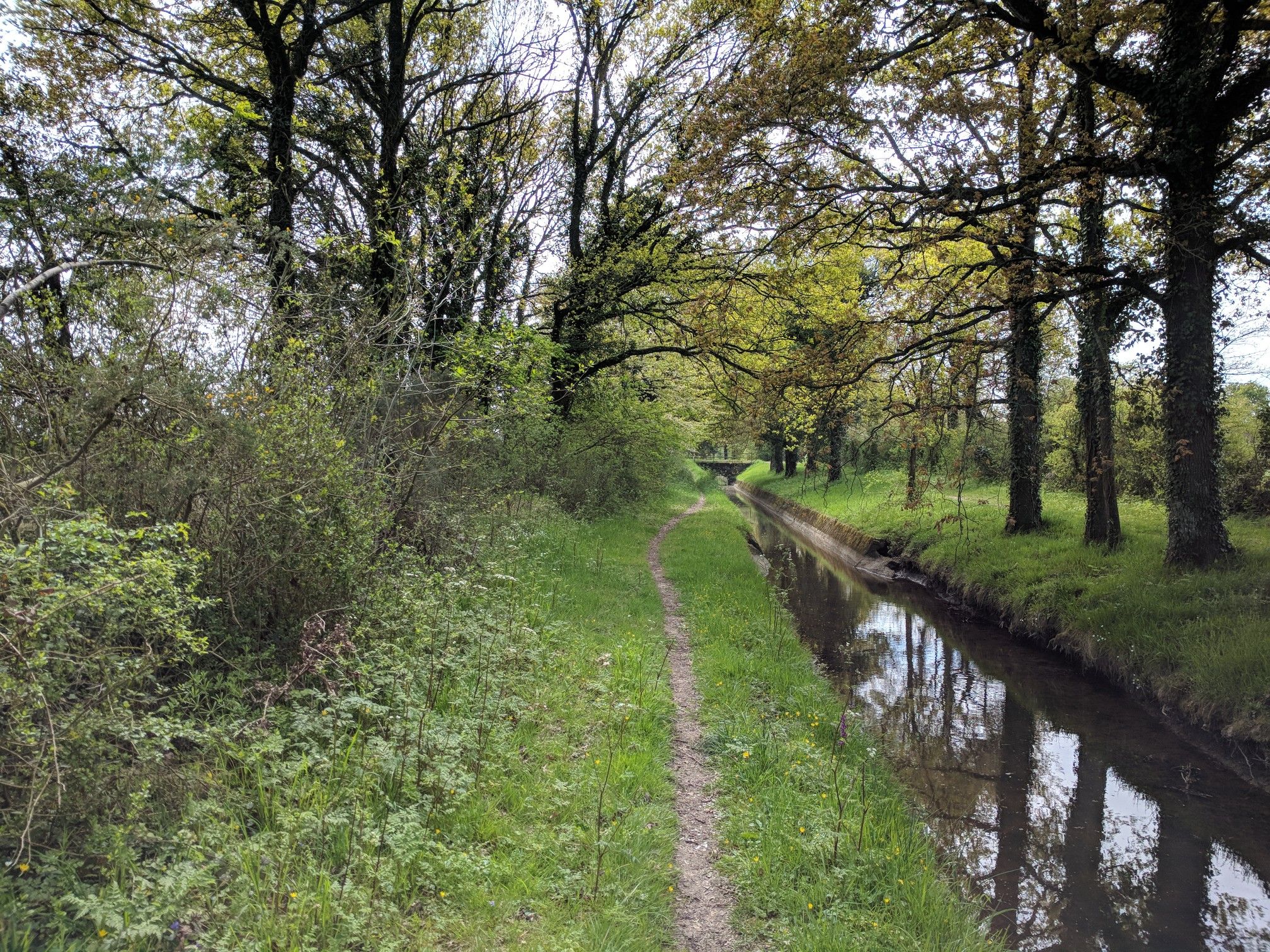 Rigole d'alimentation du canal de Nantes à Brest