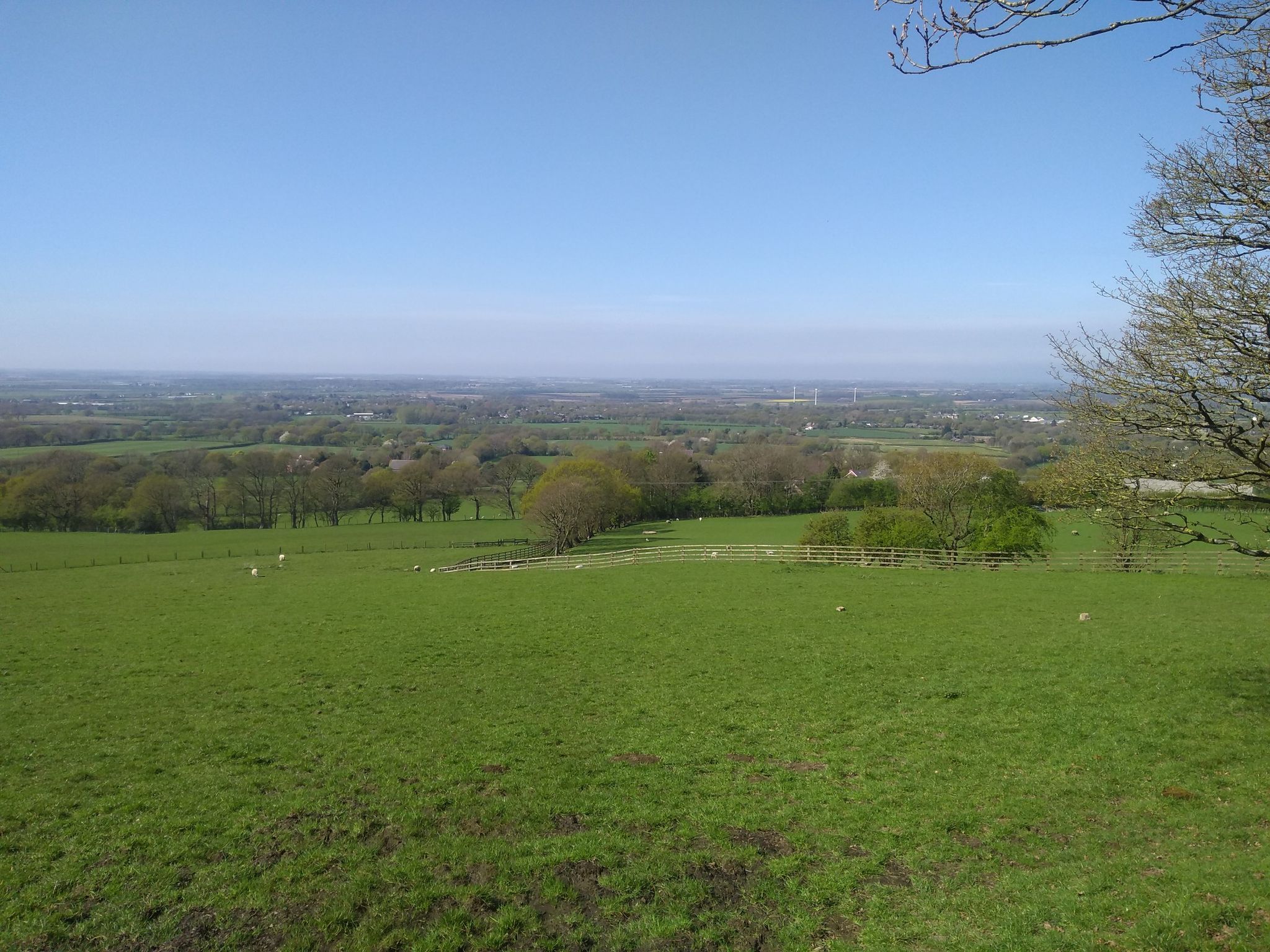 View from the other side of Harrock Hill