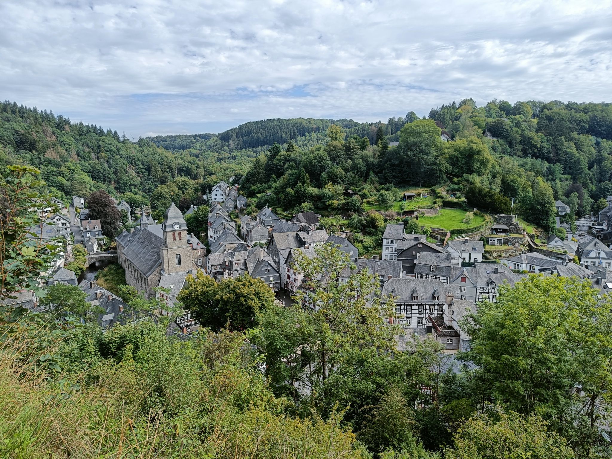 Blick über Monschau