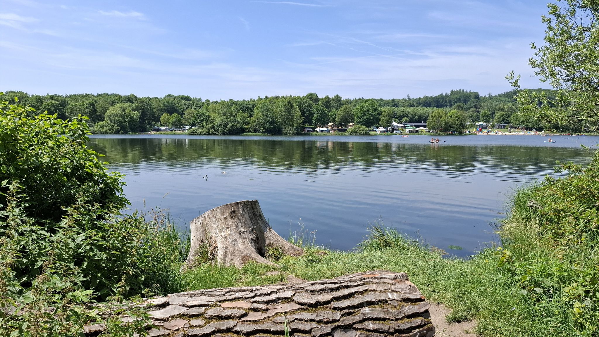 Seeweiher Mengerskirchen - mit Strandbad und Pommesbude :)