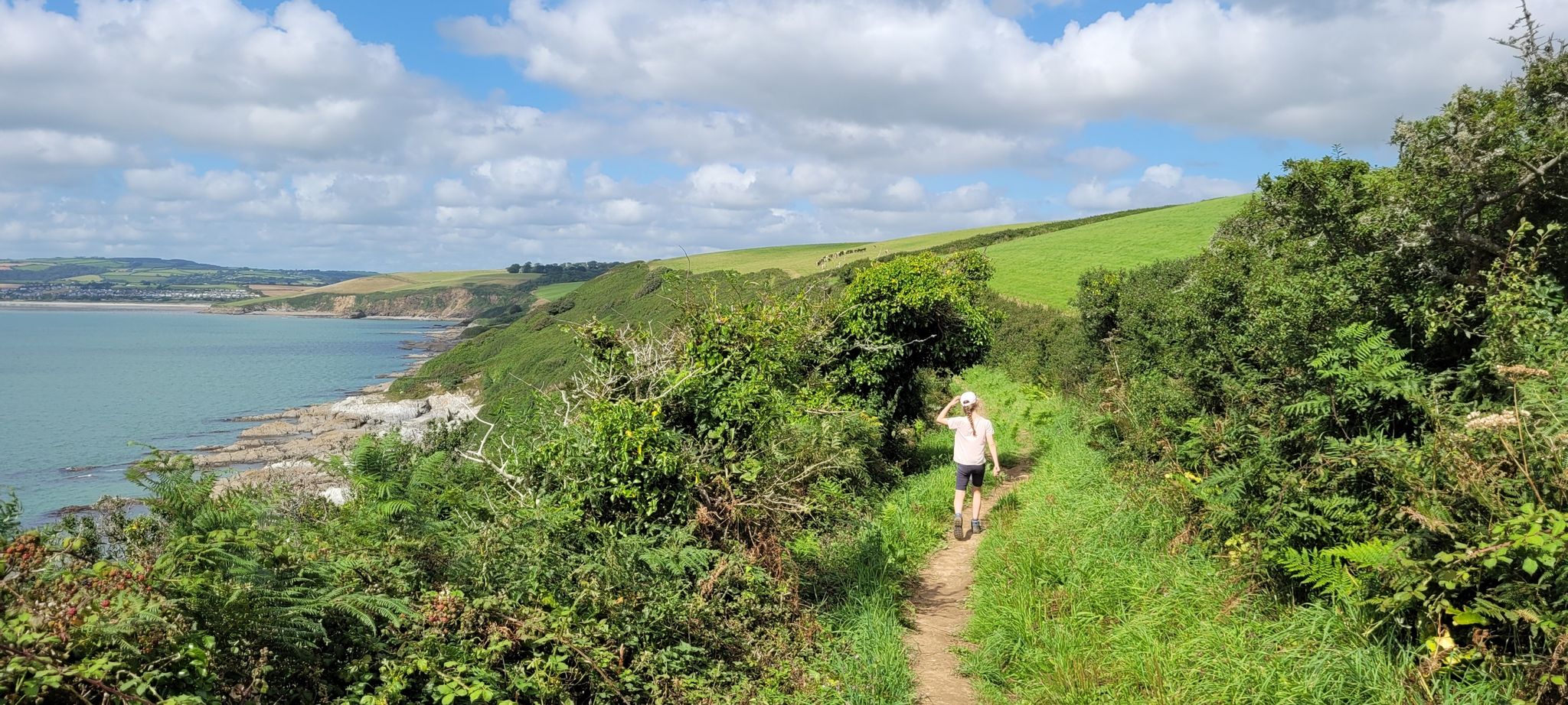 coast path views of Par