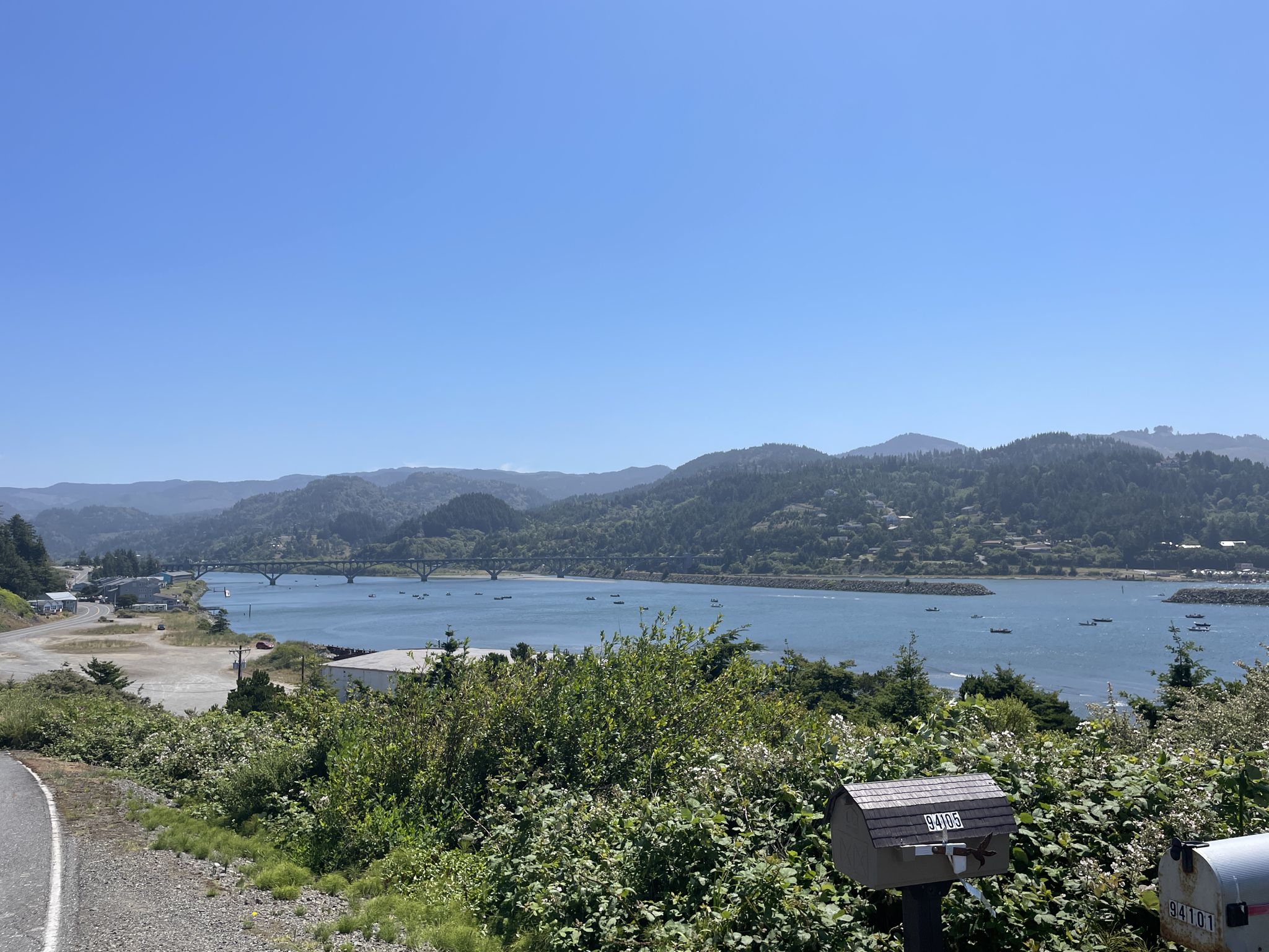 Gold beach. Coming off old coast rd. Off the 101